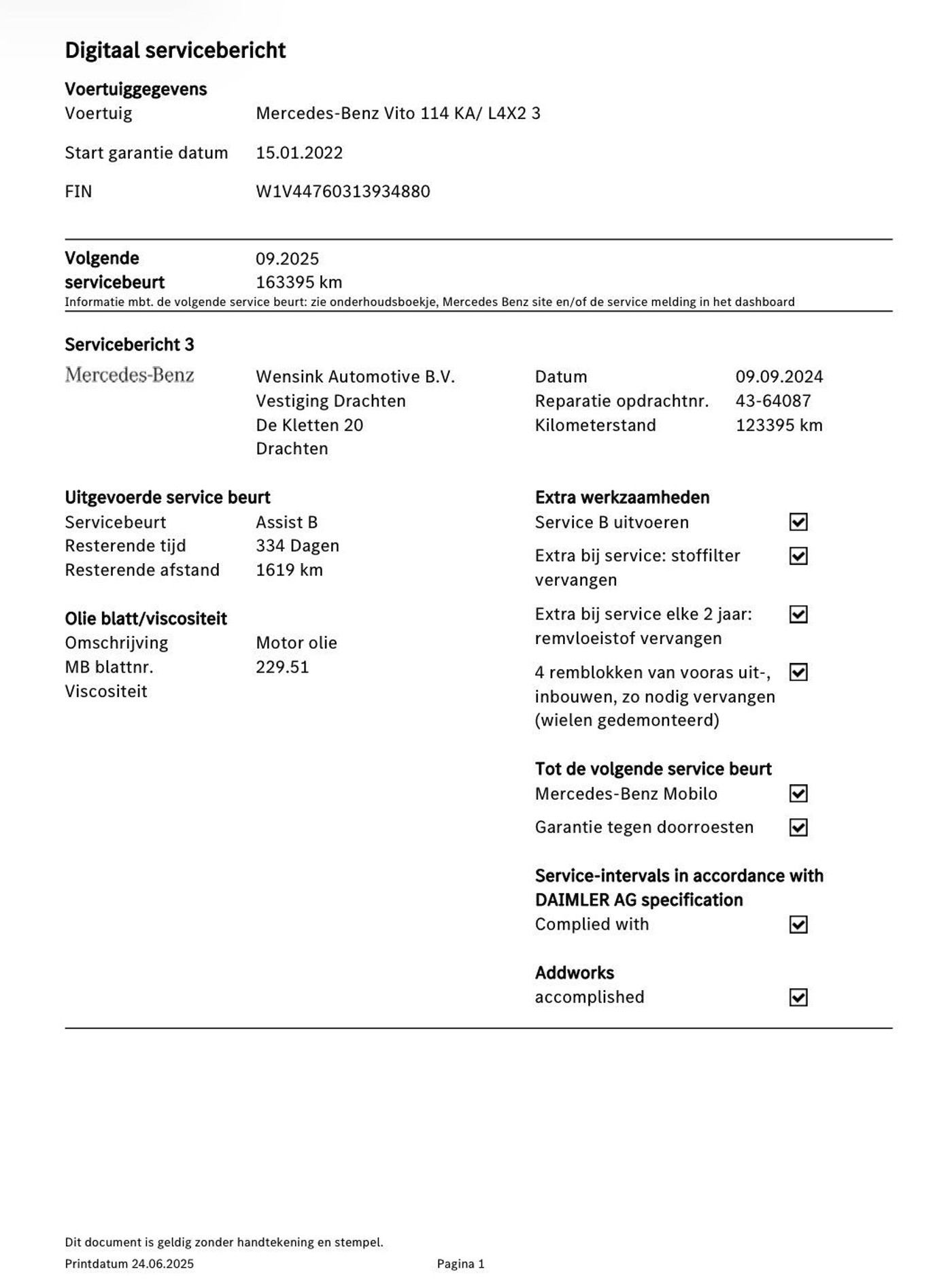 Foto van Mercedes-Benz Vito