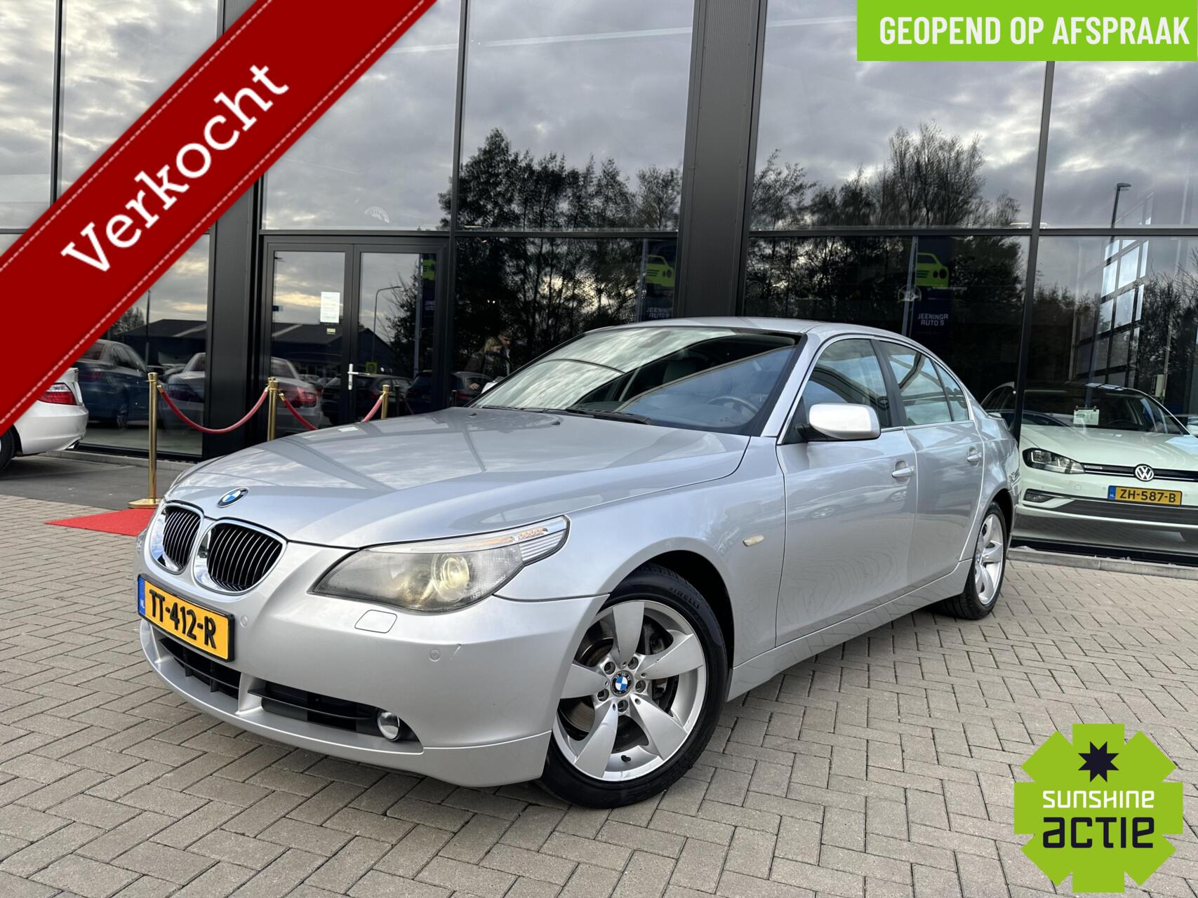 BMW 5er Reihe 530i|Navi|Clima|Leer 2007 - voorkant