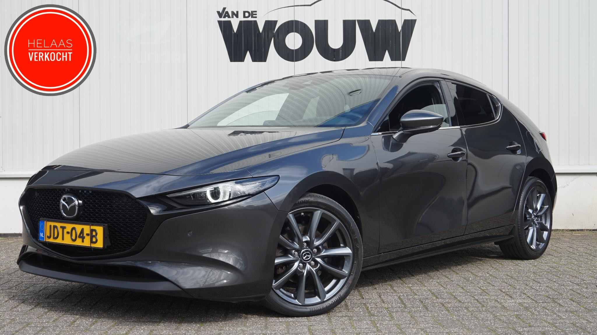 Mazda 3 2.0 e-SkyActiv-G M Hybrid 150 Sportive 2021 - voorkant