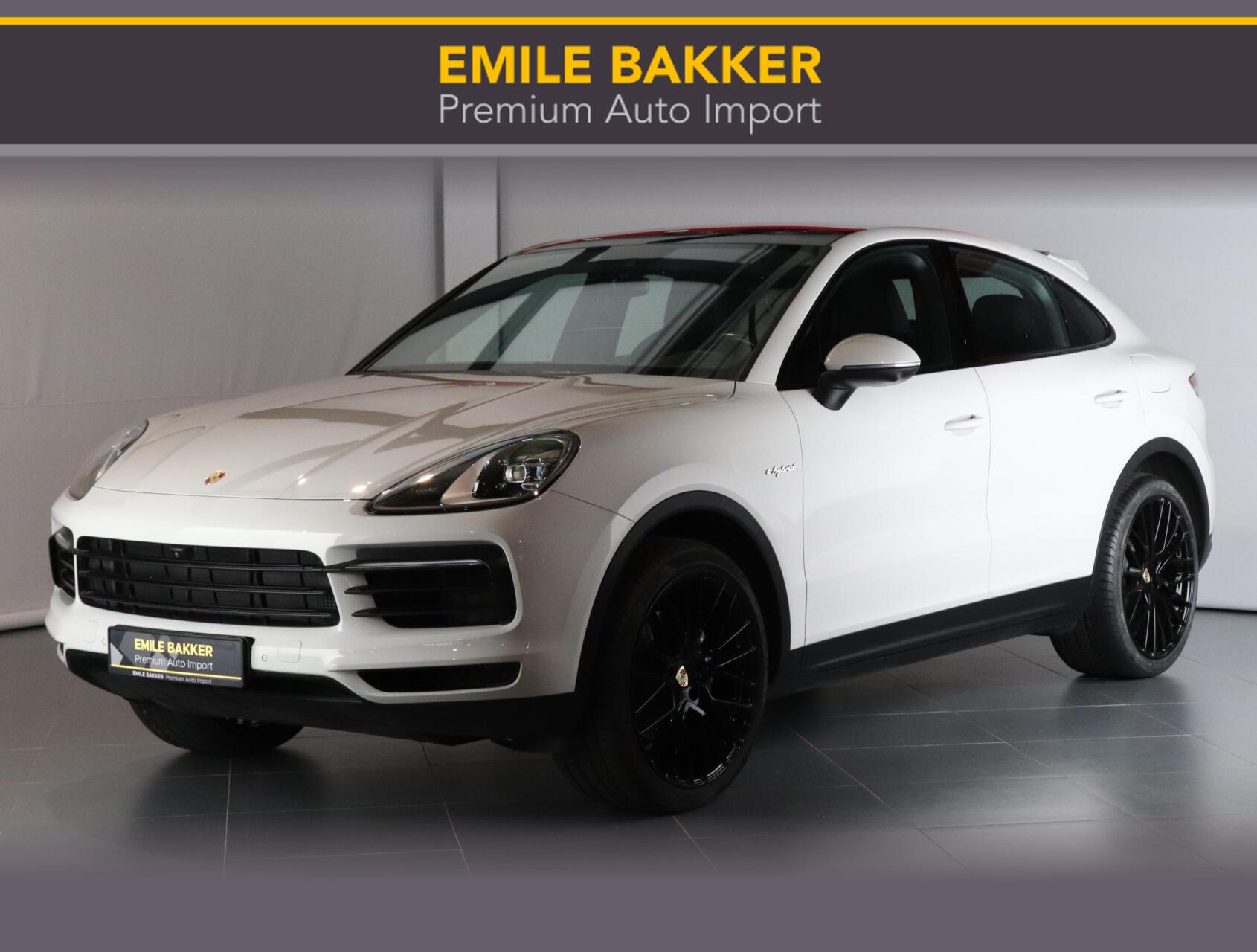 Porsche Cayenne E-hybrid 3.0 E-Hybrid Krijtgrijs/Approved 2020 - voorkant