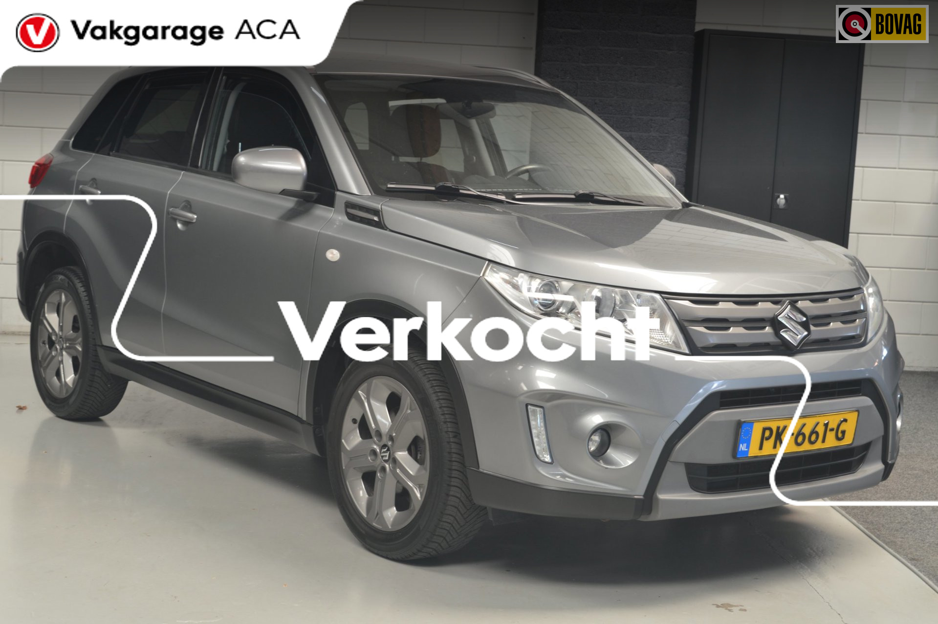 Suzuki Vitara 1.6 Exclusive // TREKHAAK // CLIMA // CAMERA // CRUISE // 2017 - voorkant
