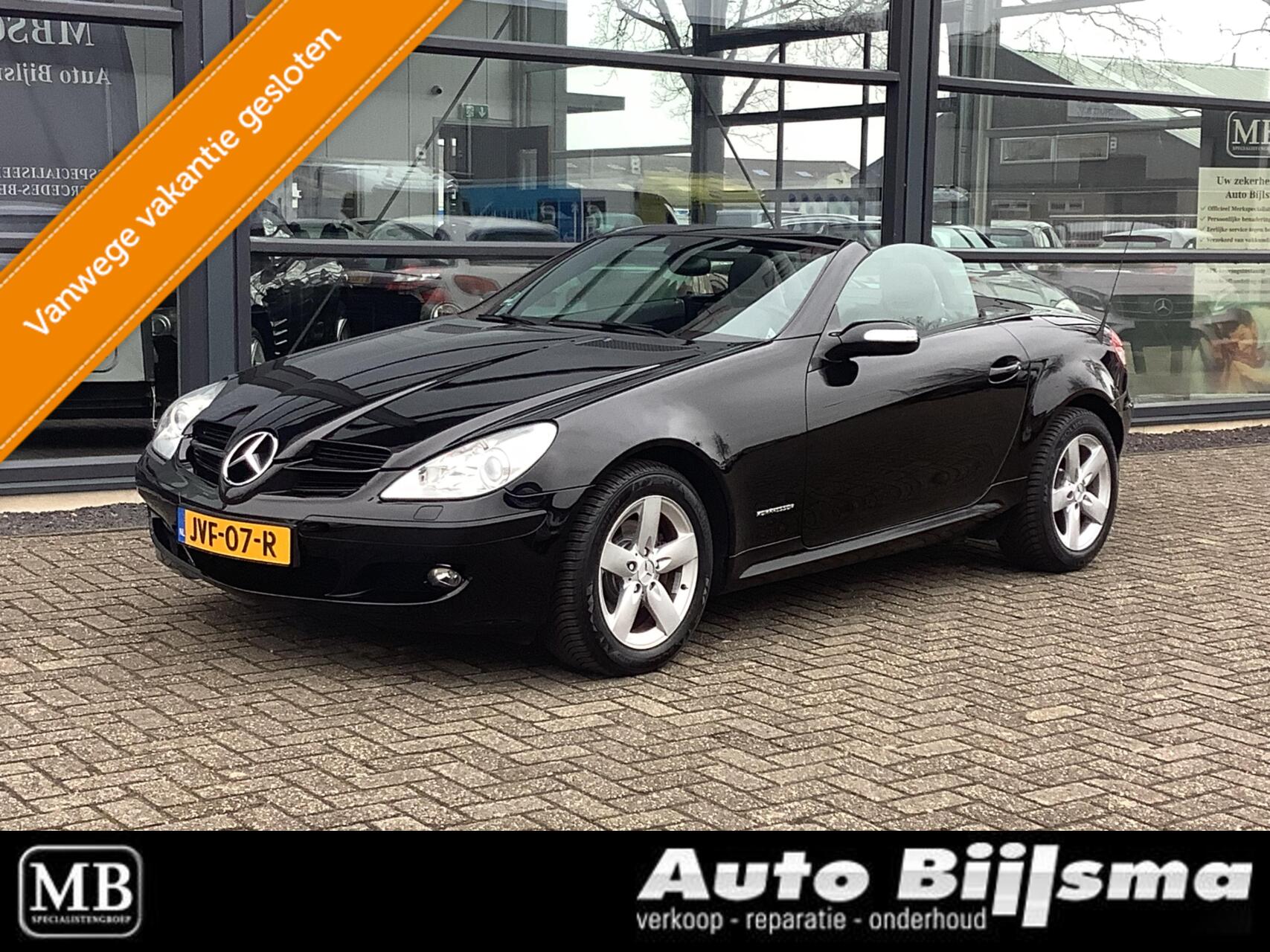 Mercedes-Benz SLK 200 K. Automaat, nekverwarming, xenon, lederen bekleding 2006 - voorkant
