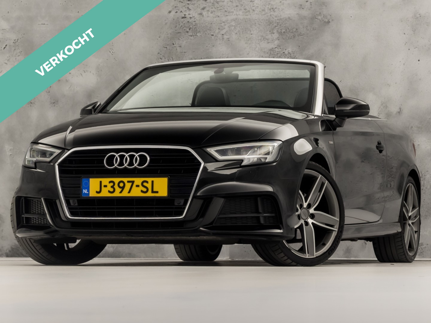 Audi A3 Cabriolet 1.4 TFSI CoD S-Line Sport 2017 - voorkant