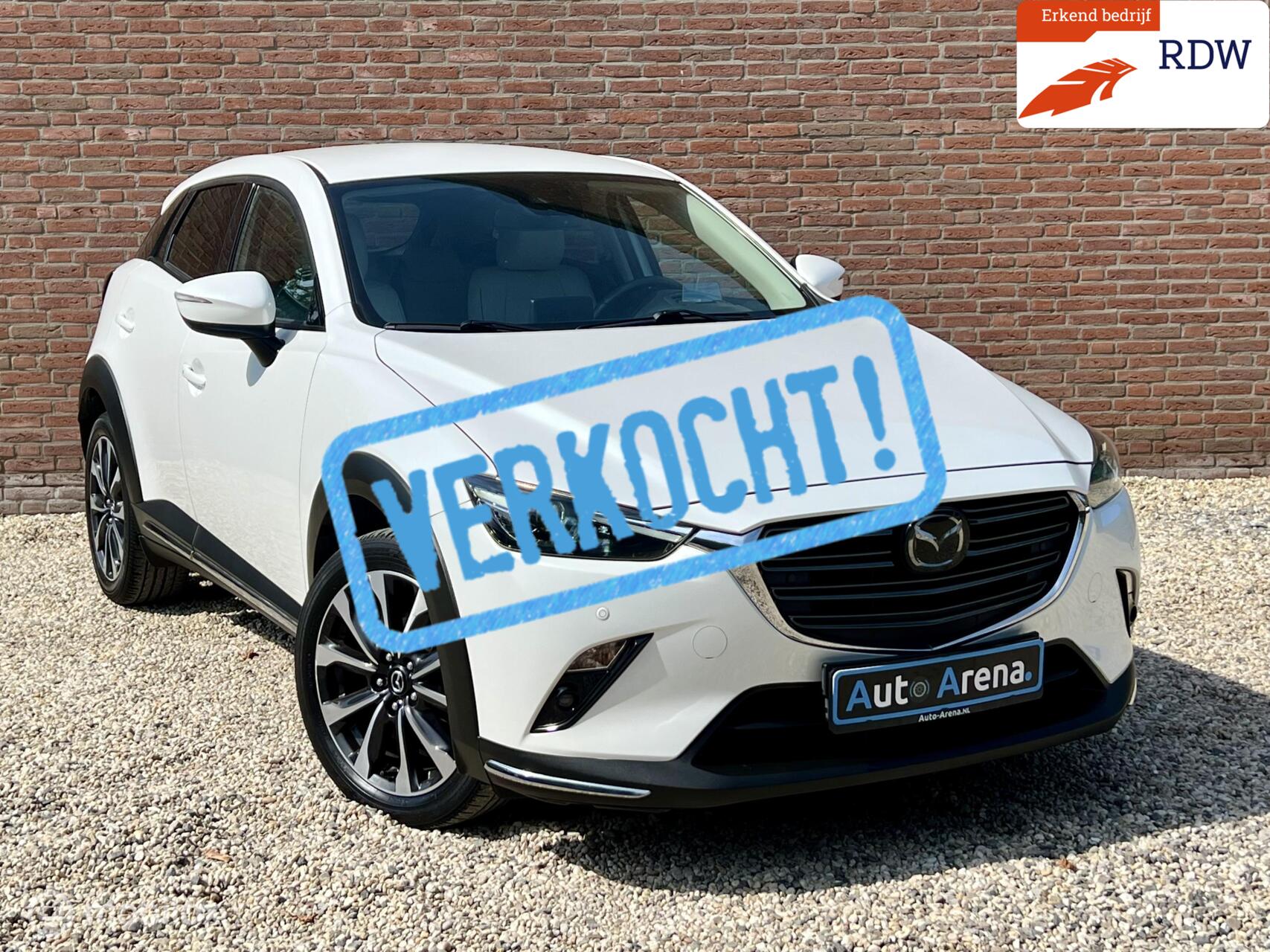 Mazda Mazda Cx-3 2.0 SkyActiv-G 150 GT-M 4WD | Stoelverw. | Stuurverw. | BOSE Audio | Camera | HUD | Leer / Alcantara | Memory seats 2018 - voorkant