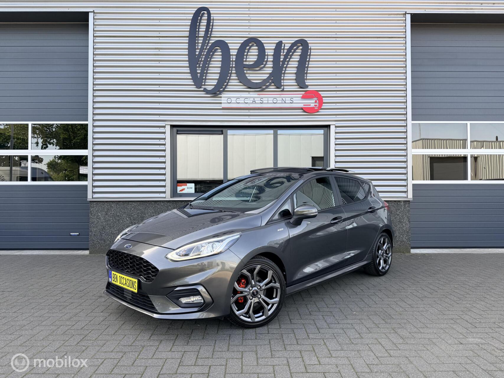 Ford Fiesta 1.0 EcoBoost ST-Line 2e Eig Pano NIEUWSTAAT!!! 2017 - voorkant