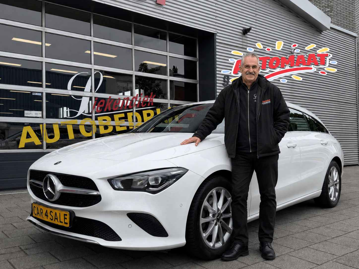 Mercedes-Benz Cla-klasse Shooting Brake 180 Advantage Digitaal Dashboord I Navigatie / Apple CarPlay I 1/2 Leer I Dealer onderh. 2020 - voorkant