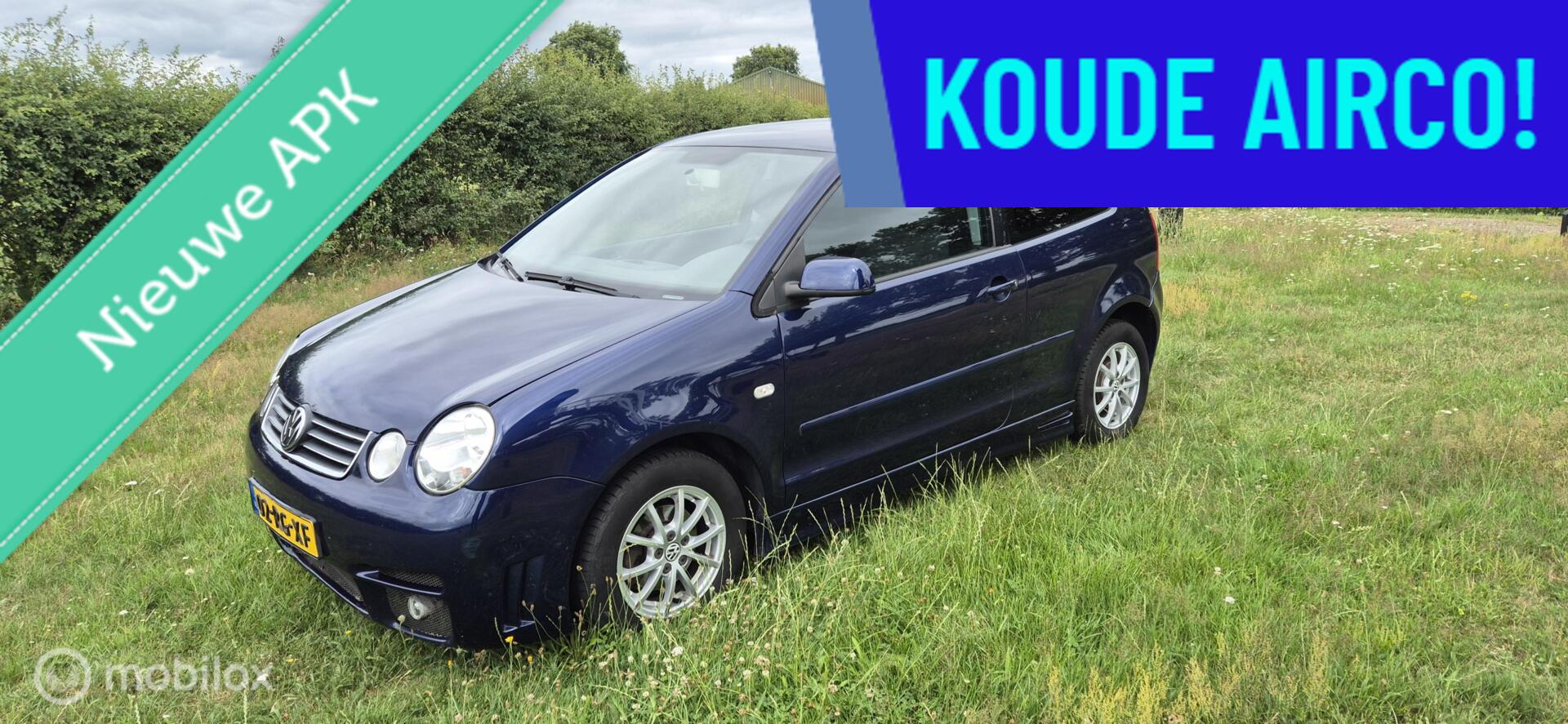 Volkswagen Polo 1.4-16V Sportline/Slechts 136982 KM/ Nwe APK 2005 - voorkant