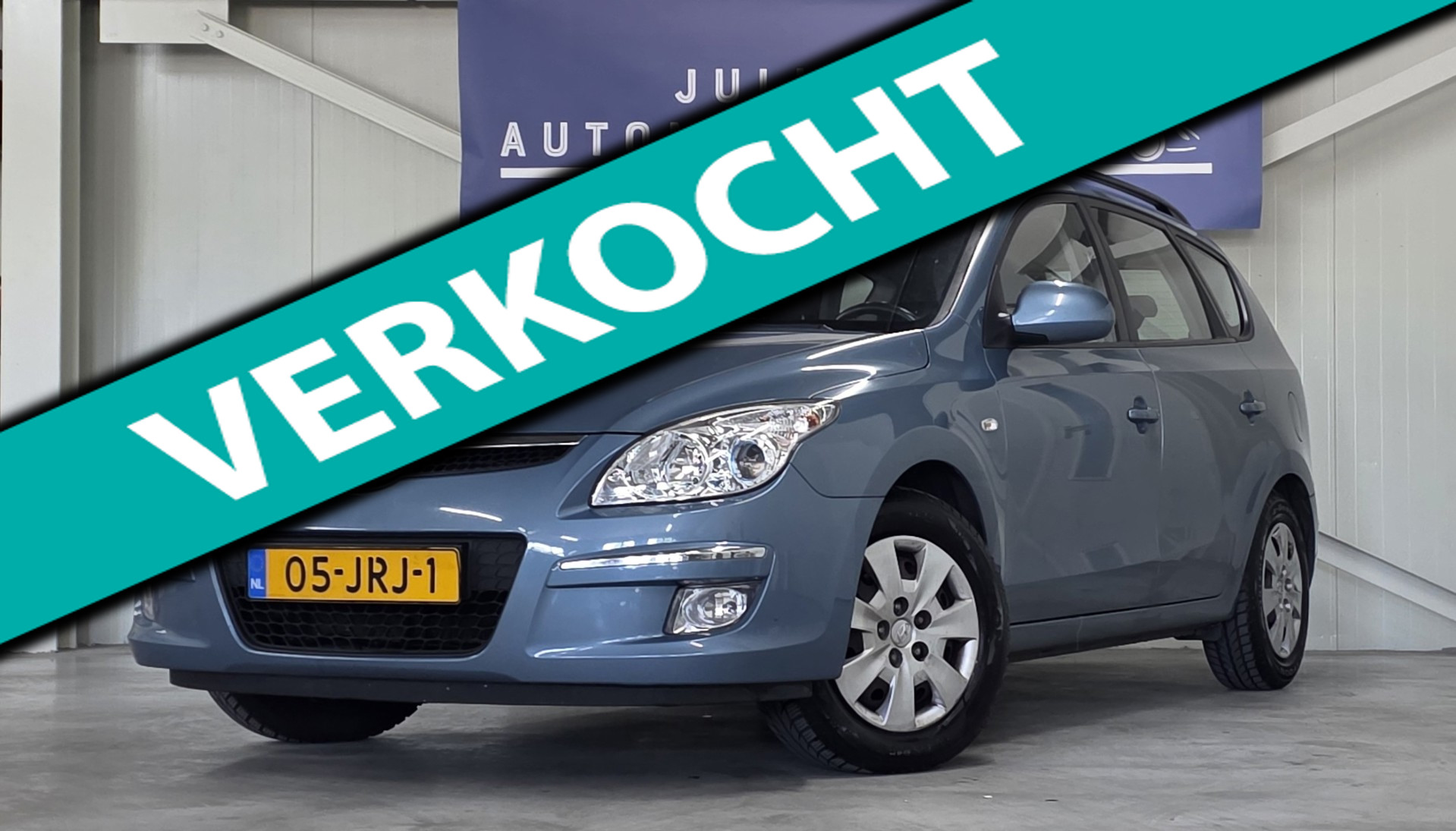 Hyundai I 30cw 1.6i Dynamic Airco Nieuwe APK Elektr. Ramen Garantie! 2009 - voorkant