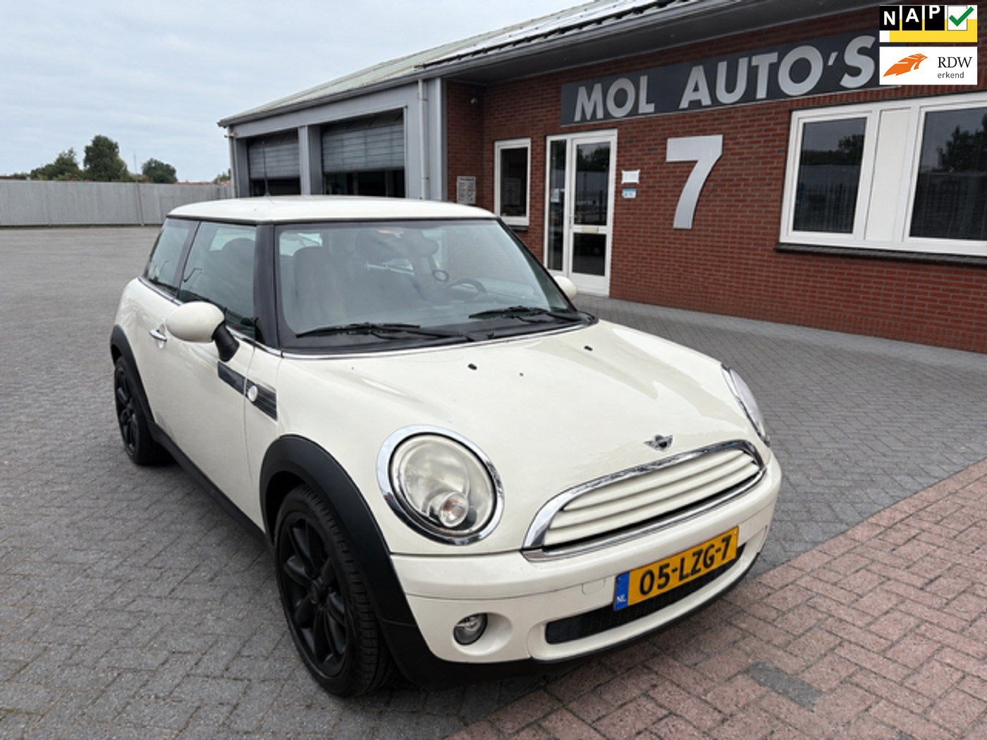 Mini One 1.6 One MINIMALIST Business Line 2010 - voorkant