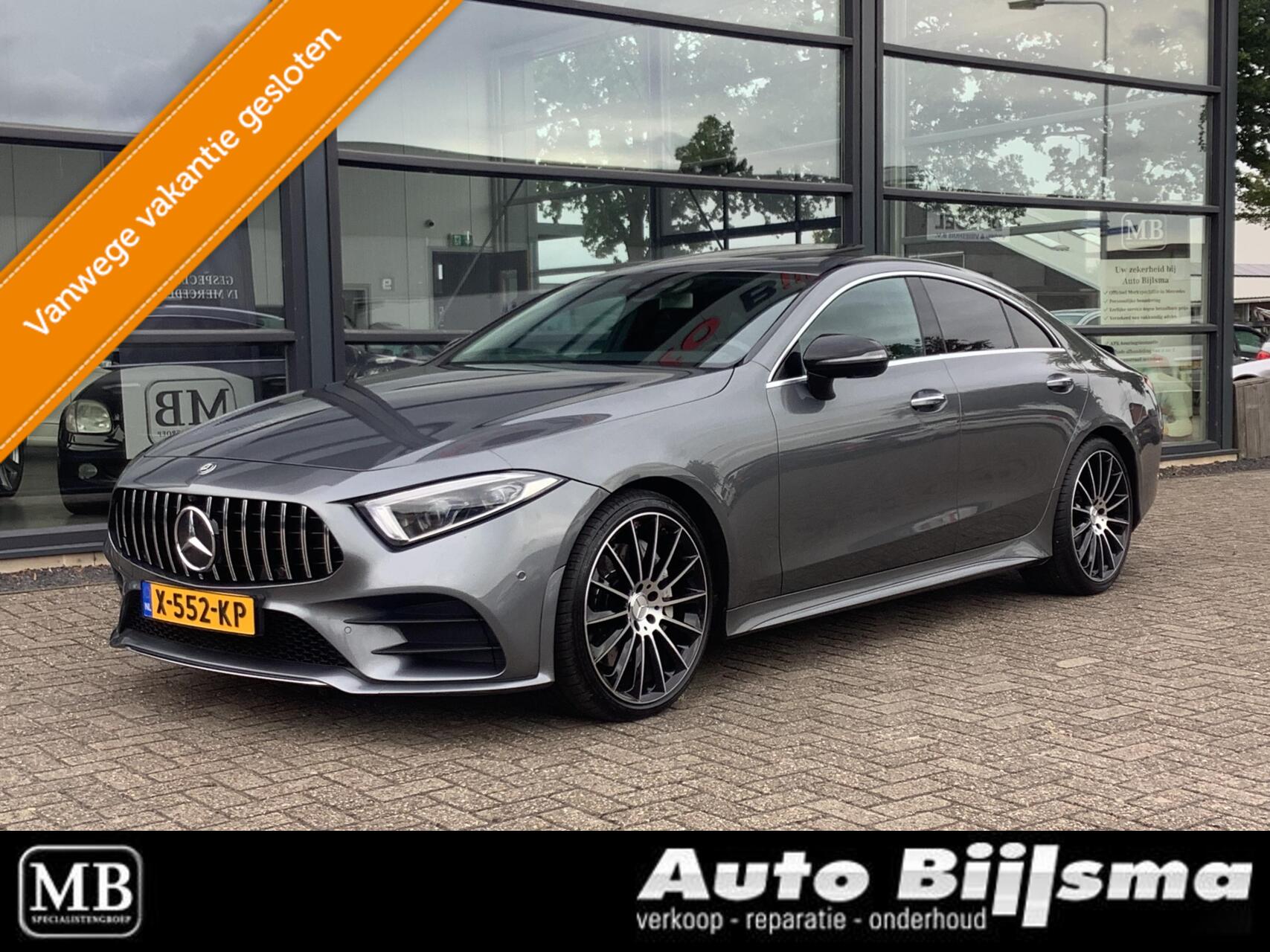 Mercedes-Benz Cls-klasse 300 d Premium AMG pakket, schuifdak, led, wide screen, 2019 - voorkant
