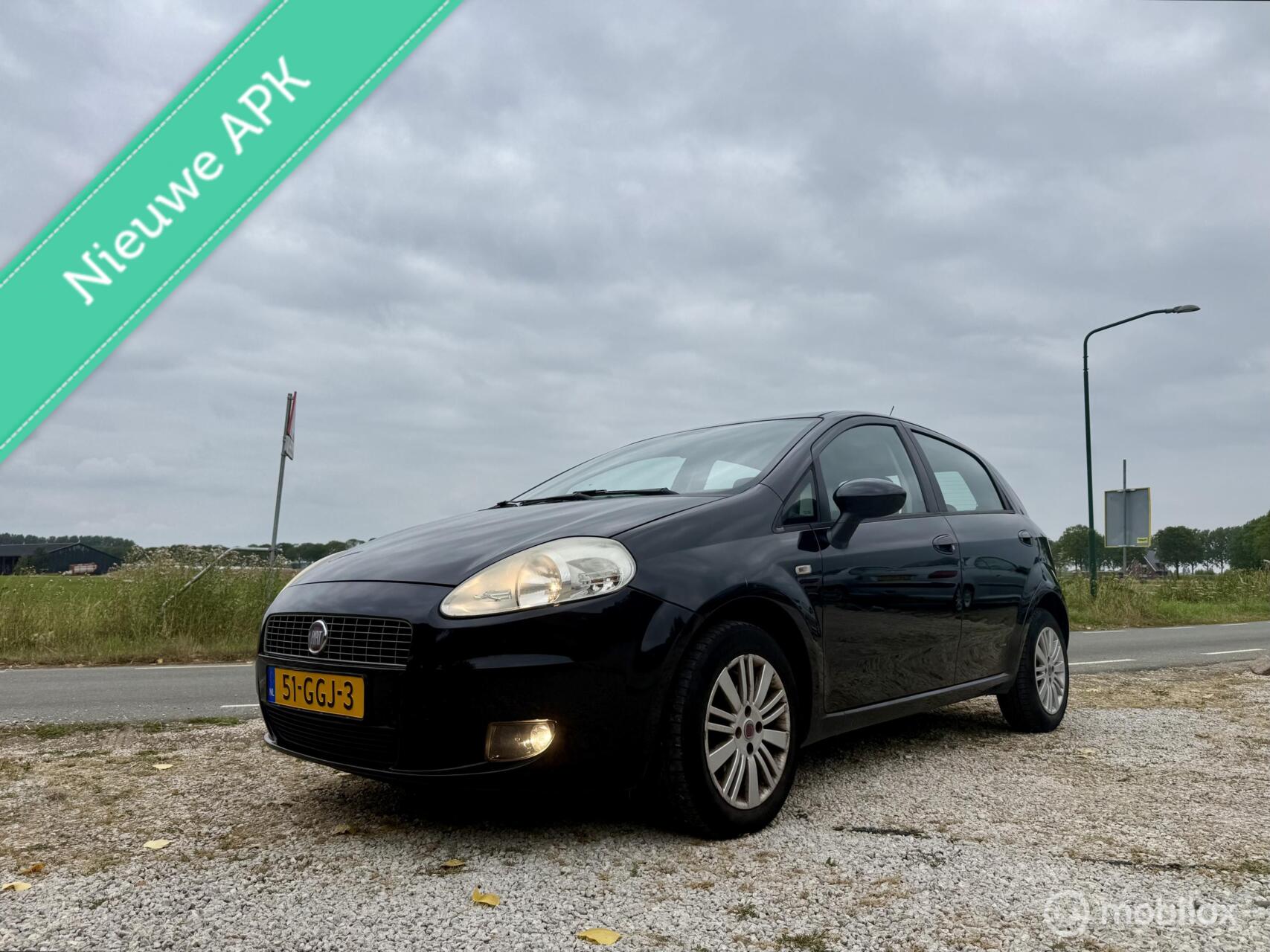 Fiat Fiat Punto 1.4 Active, BJ 2008, Airco, APK Sept 2027 2008 - voorkant
