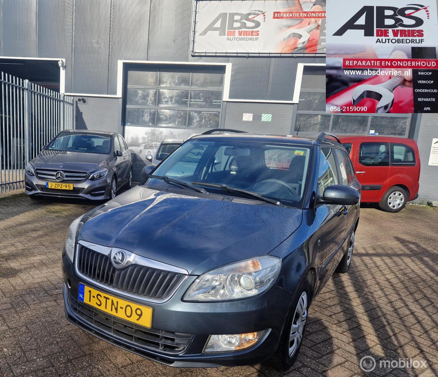 Skoda Fabia 1.2 TSI Sprint AIRCO CR CON APK APRIL 2027 2014 - voorkant