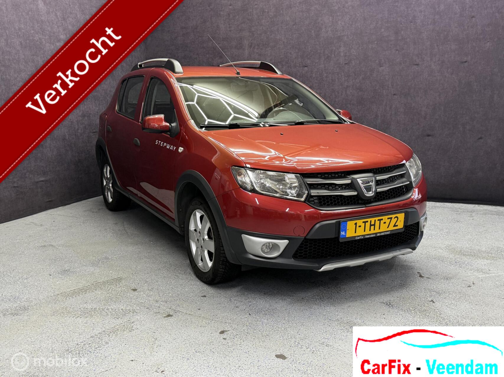 Dacia Sandero 0.9 TCe Stepway Lauréate 2014 - voorkant