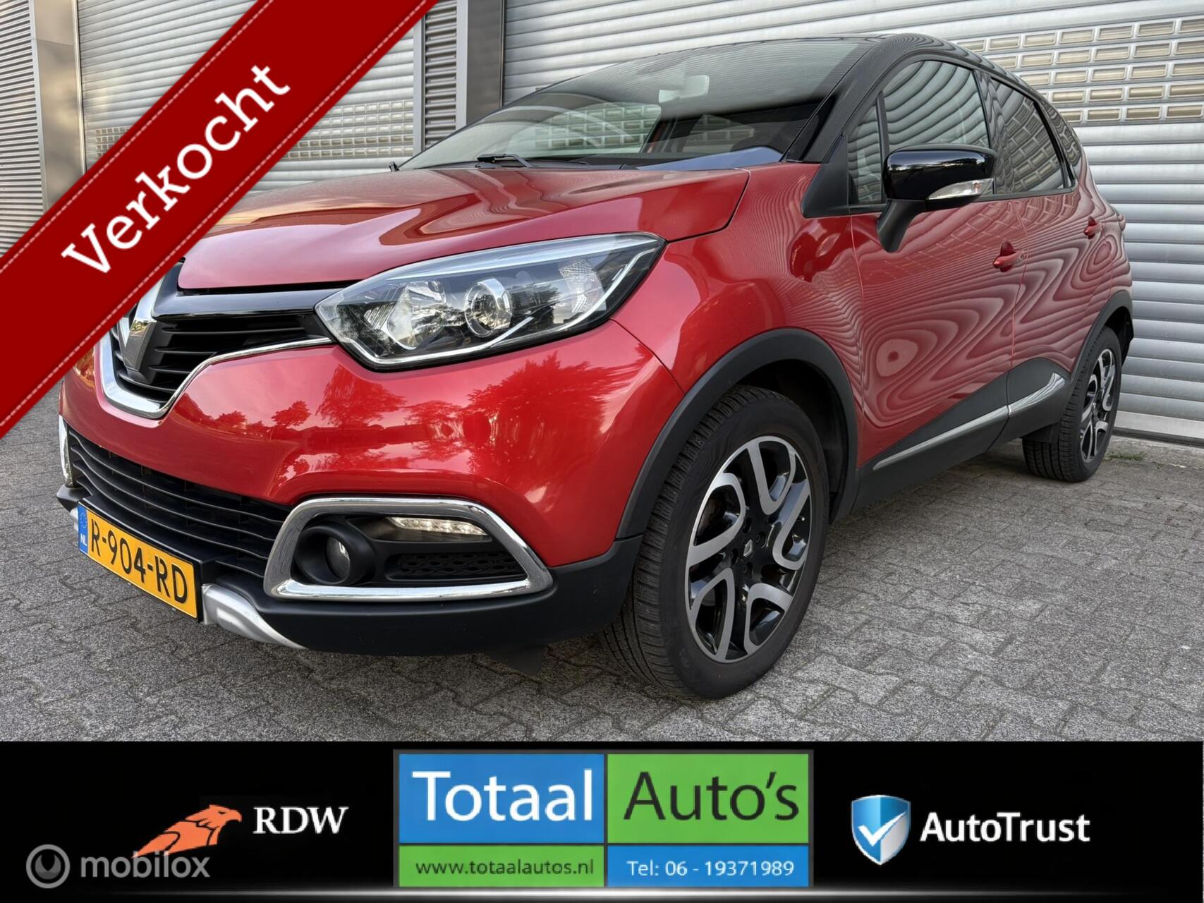 Renault Captur 1.2 TCe Xmod*LEER*NAVI*CRUISE*STOELVERW*KEYL 2016 - voorkant