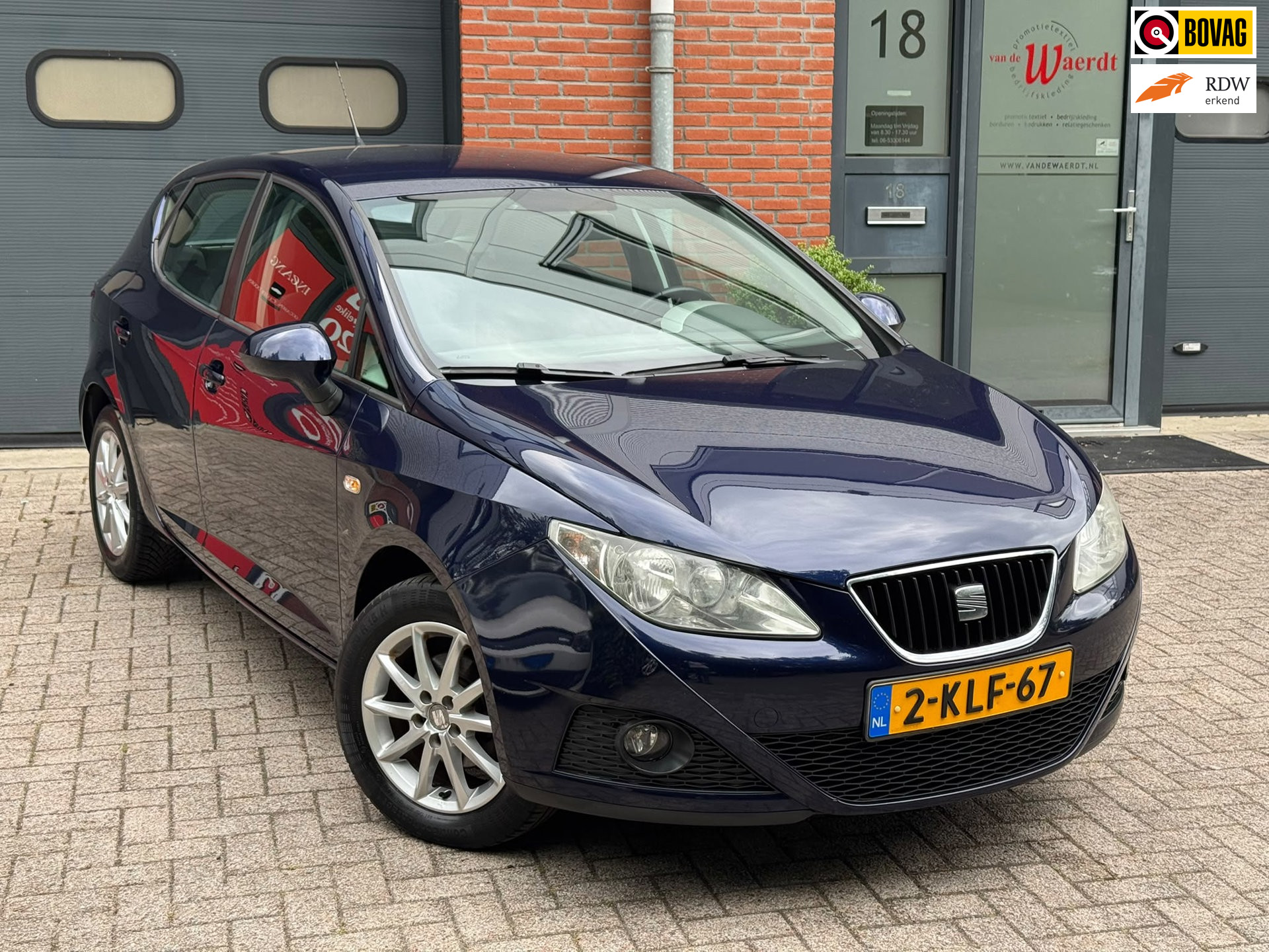 Seat Ibiza 1.4 COPA Plus|Onderhouden|APK|Airco|NAP|Elek.Pakket|BOVAG  tellercheck 2012 - voorkant