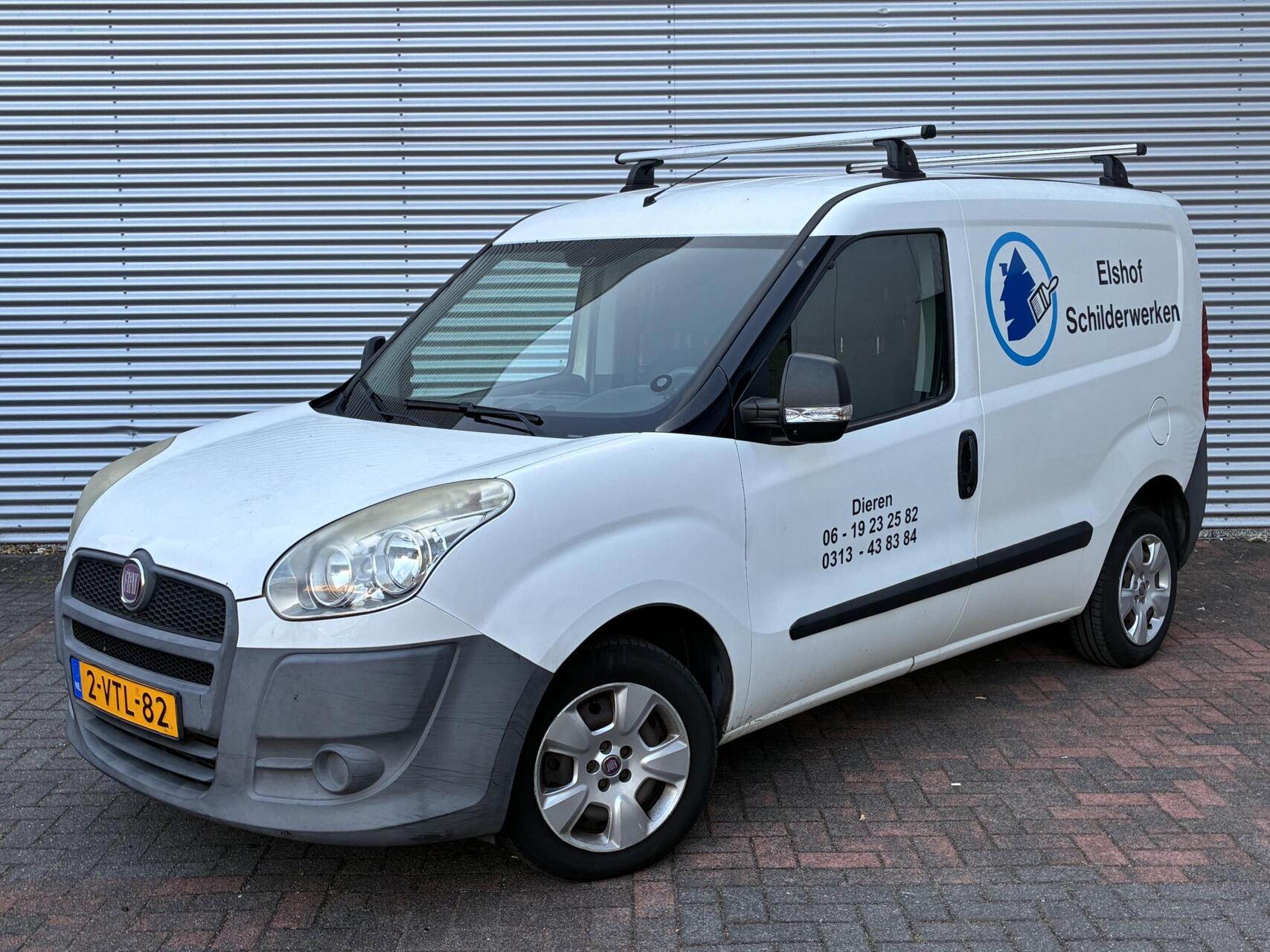 Fiat Fiat Doblo 1.3 MultiJet Actual Airco Cruise Nl Auto 12 Eerste eigenaar unieke km Stand 138151 2012 - voorkant