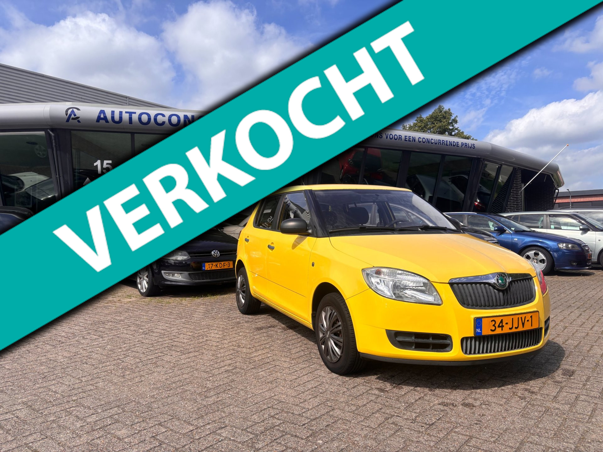 Skoda Fabia 1.2 Classic, Nieuwe APK, Inruil mogelijk. 2009 - voorkant