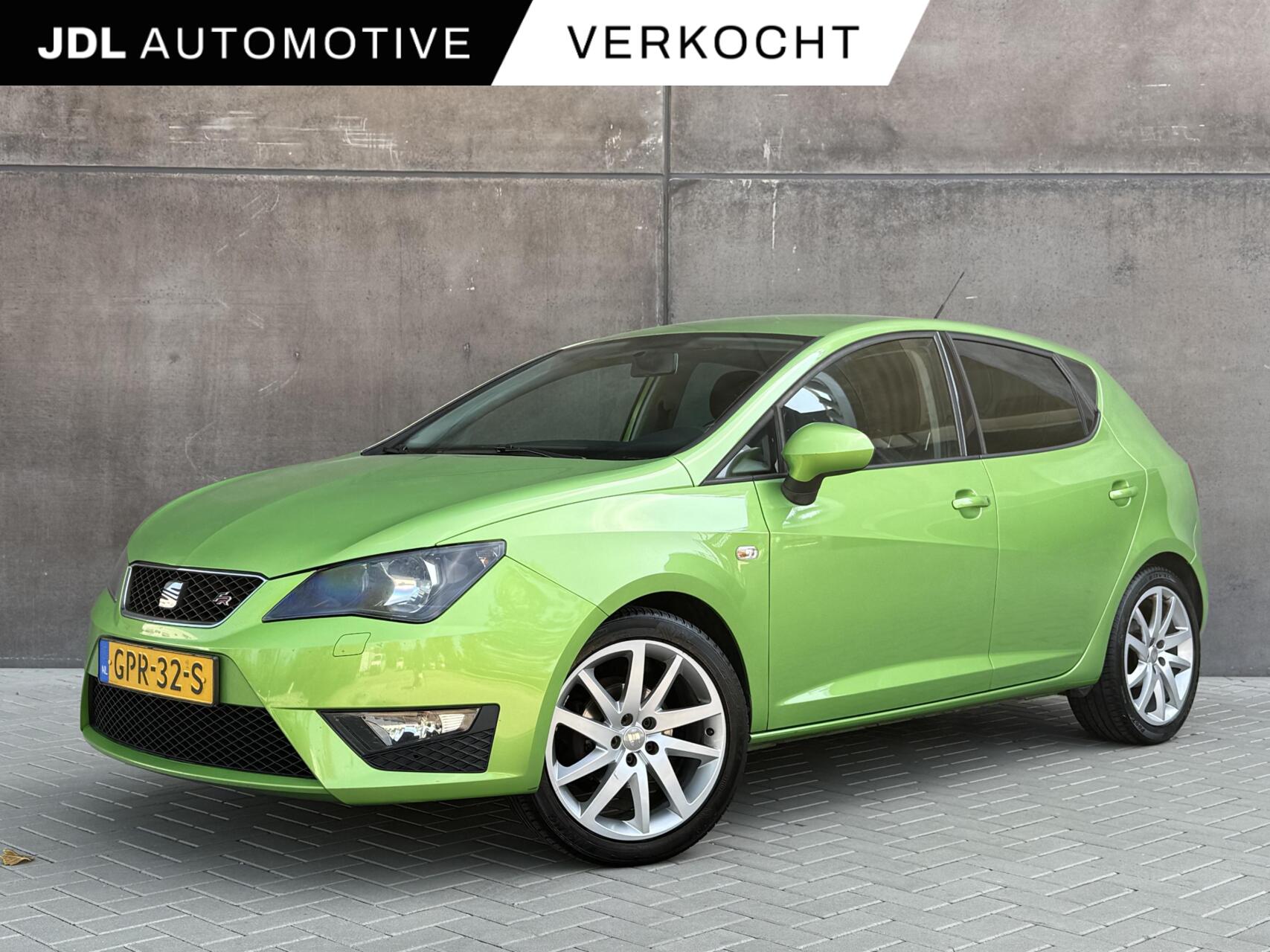 Seat Ibiza 1.2 TSI FR | Trekhaak Afn. | Airco | Cruise control | Stoelverwarming | Parkeersensoren | Lichtmetaal | 2013 - voorkant
