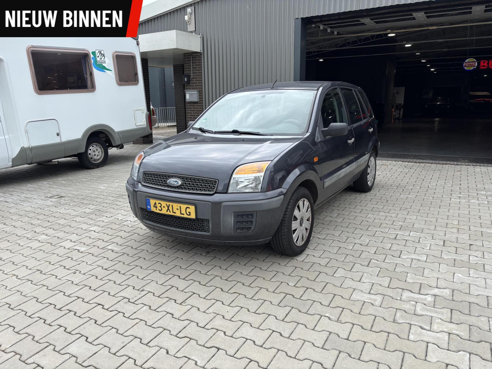 Ford Fusion 1.4-16V Champion Airco - Trekhaak - 5-deurs 2007 - voorkant