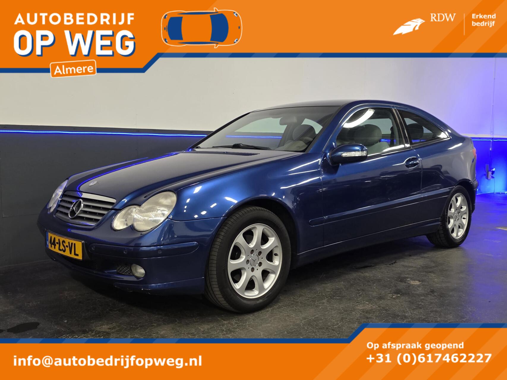 Mercedes-Benz C 180 Kompressor 180 K. Amice 2003 - voorkant