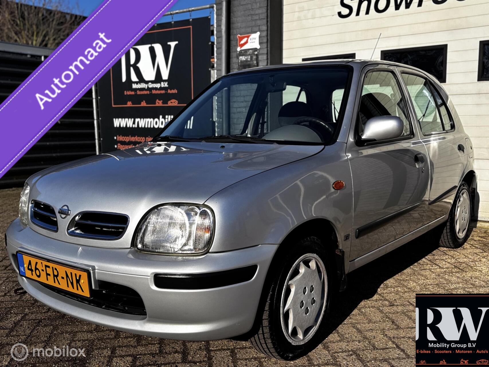 Nissan Nissan Micra 1.3 GL N-CVT *AUTOMAAT* OPTIONELE INVALIDE-REM* 2000 - voorkant