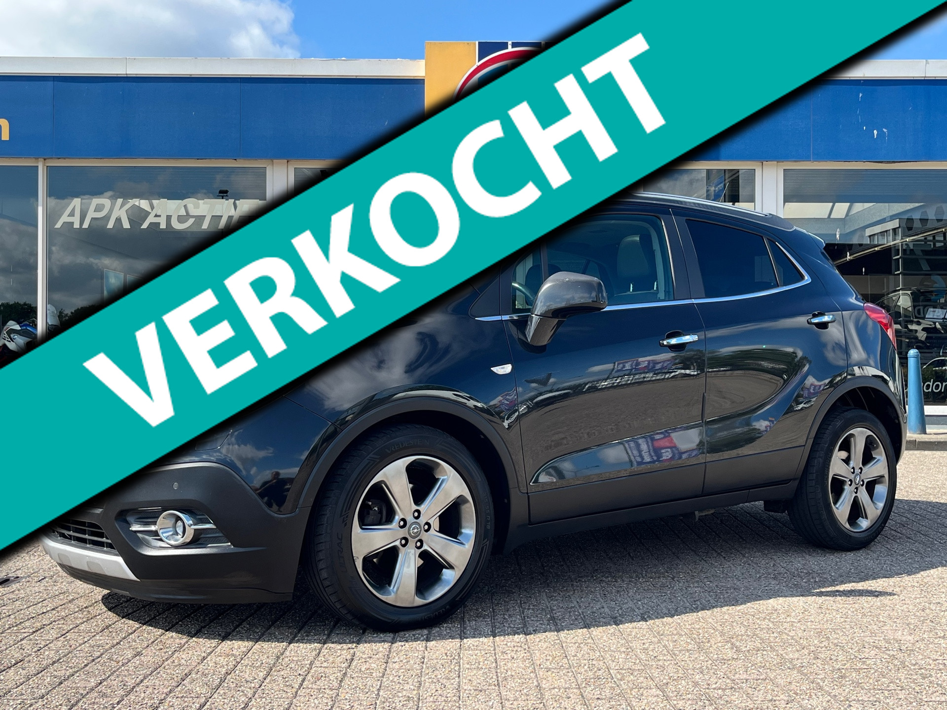 Opel Mokka 1.4 T Cosmo 4x4 | Leder | Sunroof | Trekhaak | 18"Lmv | 2013 - voorkant