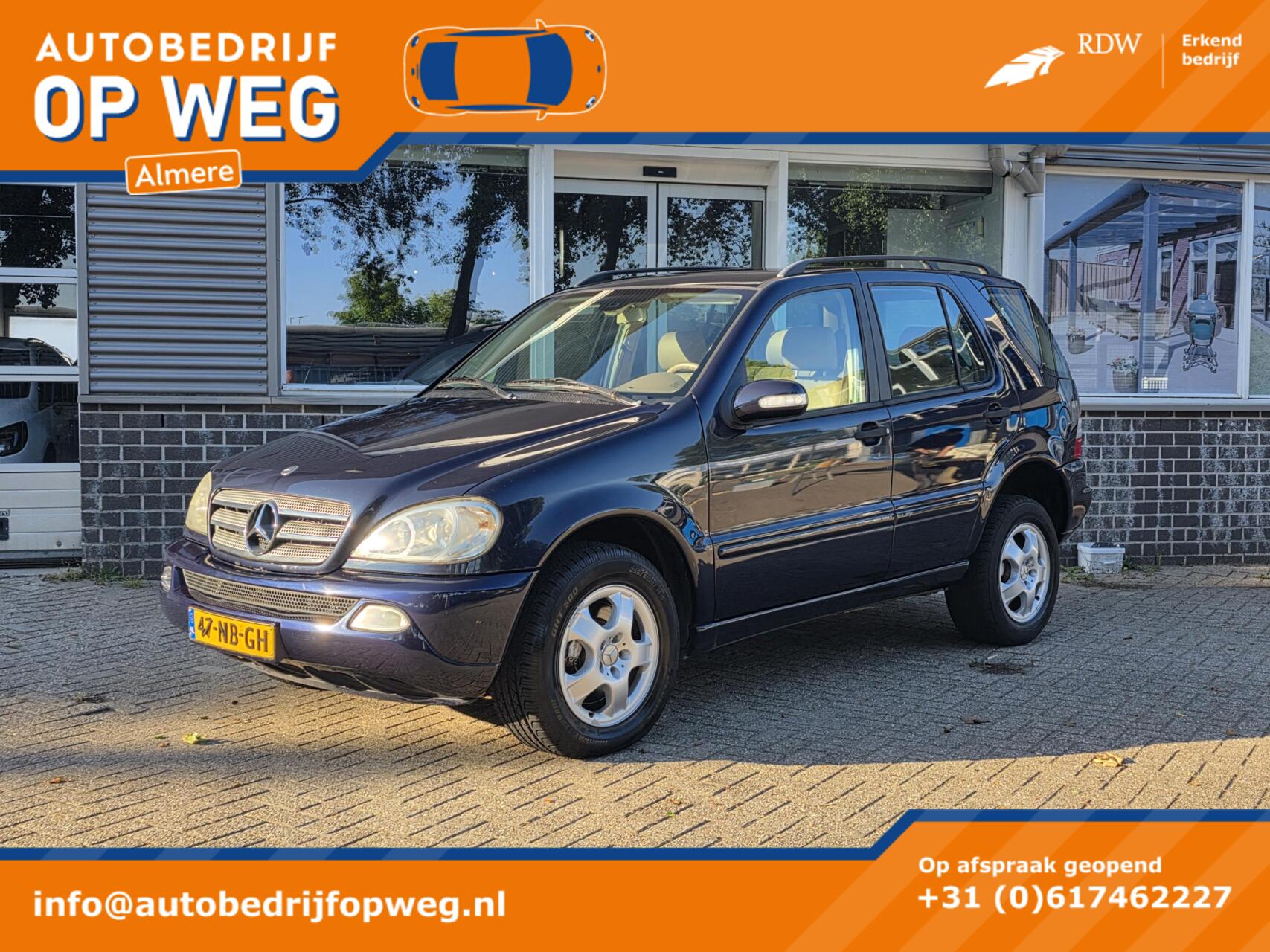 Mercedes-Benz ML 350 350 2003 - voorkant