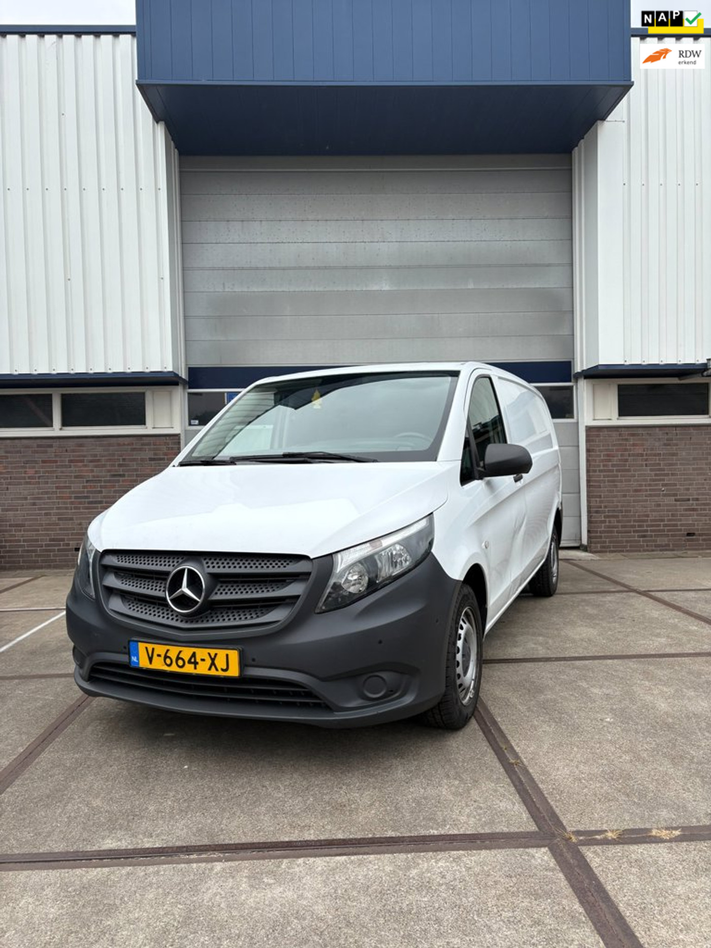 Mercedes-Benz Vito 109 CDI Lang 2019 - voorkant