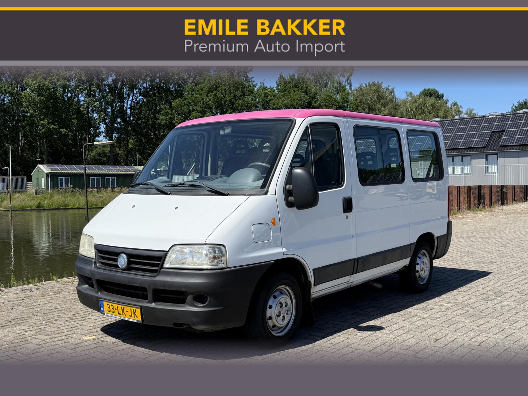 Fiat Fiat Ducato 11 2.0 9-persoons 54.000km! 2003 - voorkant