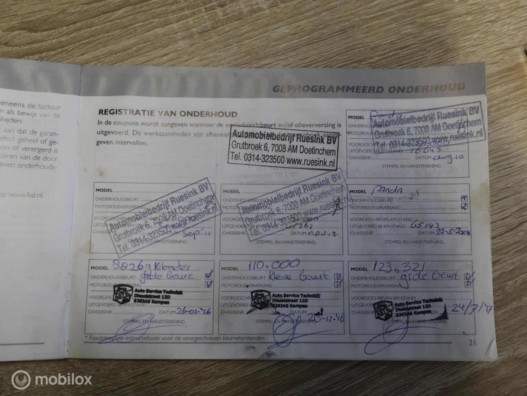 Foto van Fiat Fiat Panda