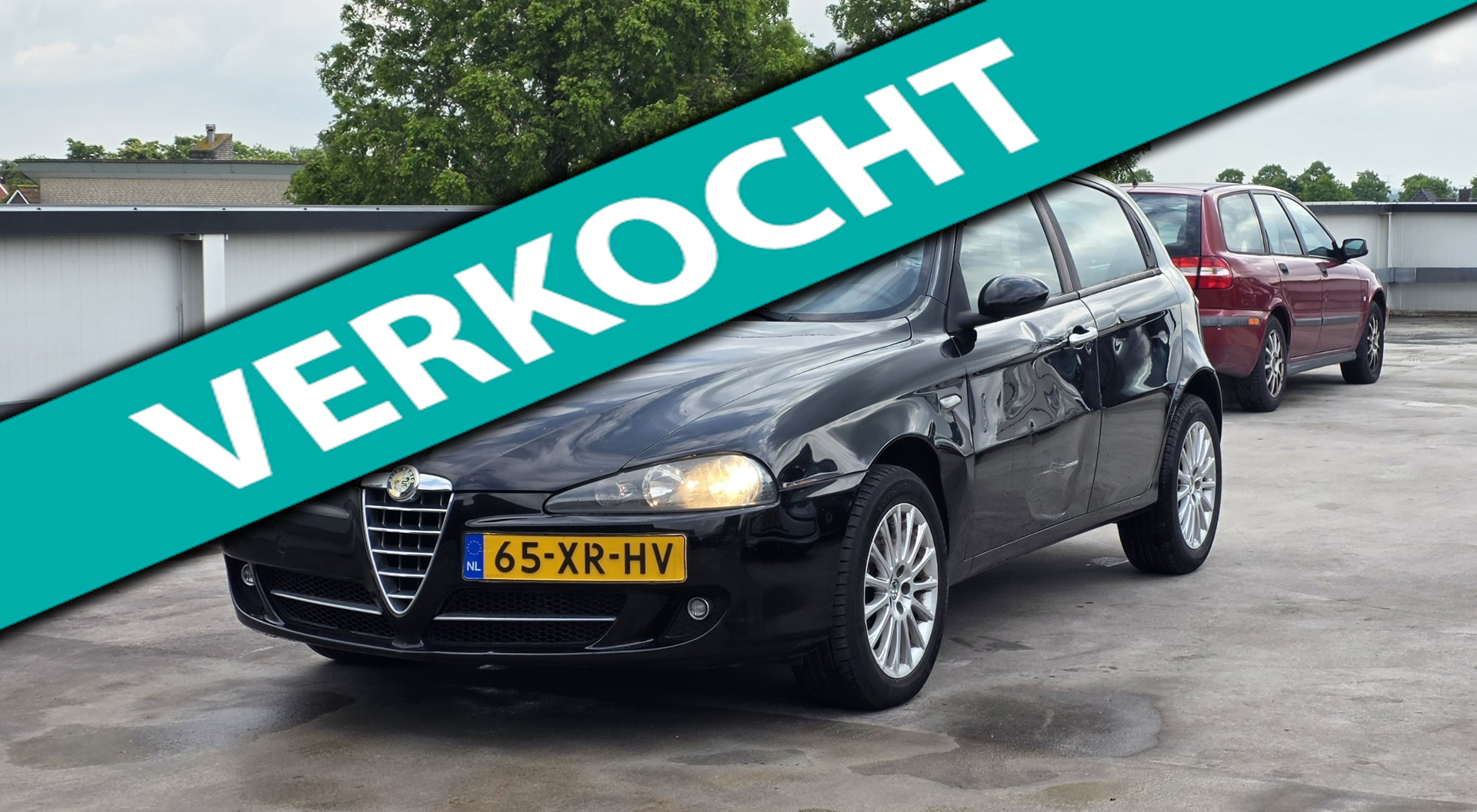 Alfa Romeo Alfa Romeo 147 1.6 T.Spark Business 1e Eigenaar Rondom Schade Rijdt goed! 2007 - voorkant