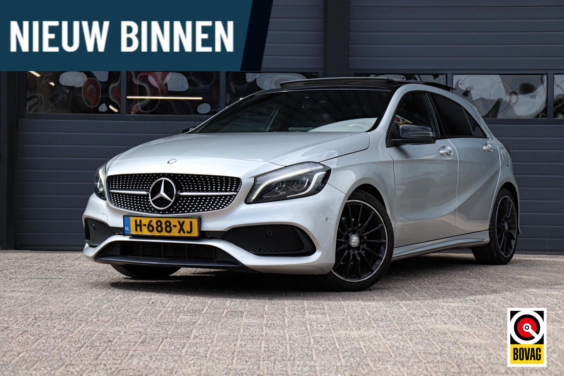 Mercedes-Benz A 200 D 200d AMG-Pakket |LED|PANO-DAK|NAVI|CRUISE 2016 - voorkant