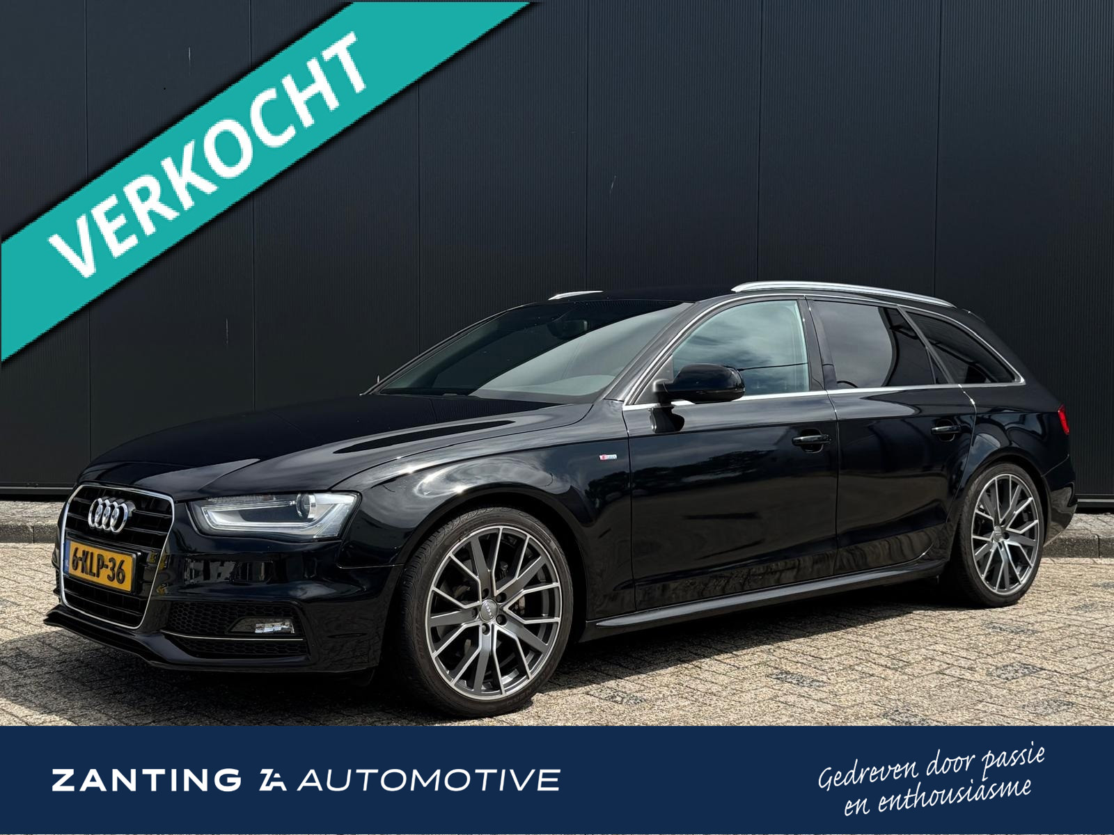 Audi A4 Avant 1.8 TFSI S Editon | S-Line 3x | Orig. NL | 100% Onderhouden | 19 Inch | Sportstoelen | Afn. Trekhaak | Bi-Xenon 2013 - voorkant