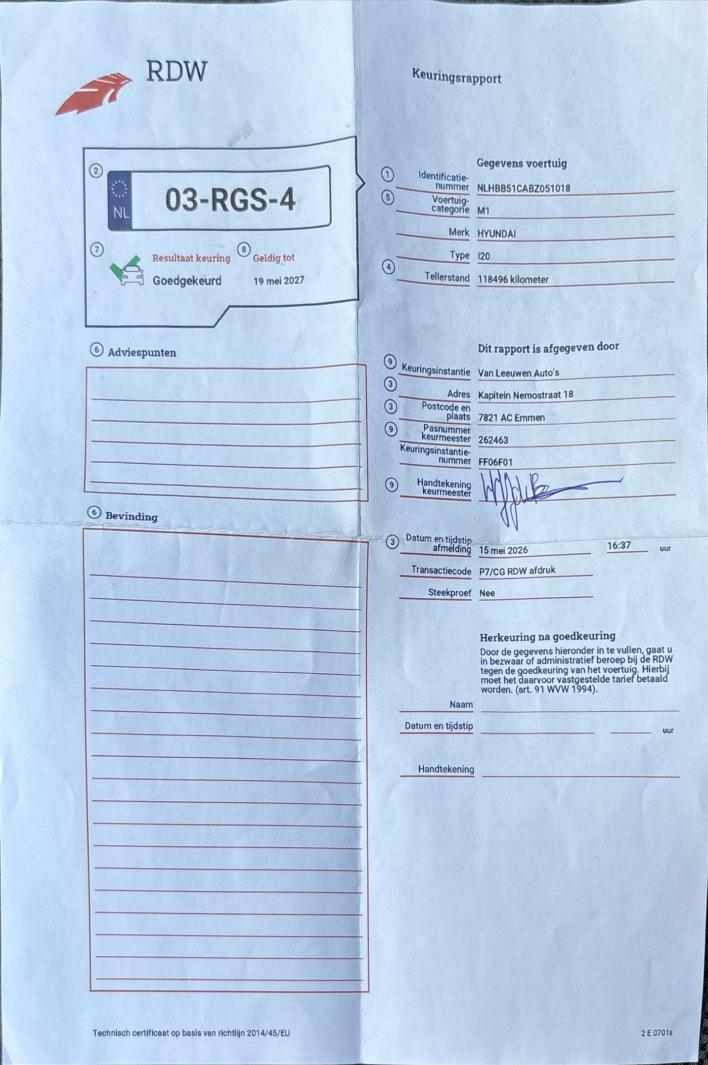 Foto van Hyundai I20