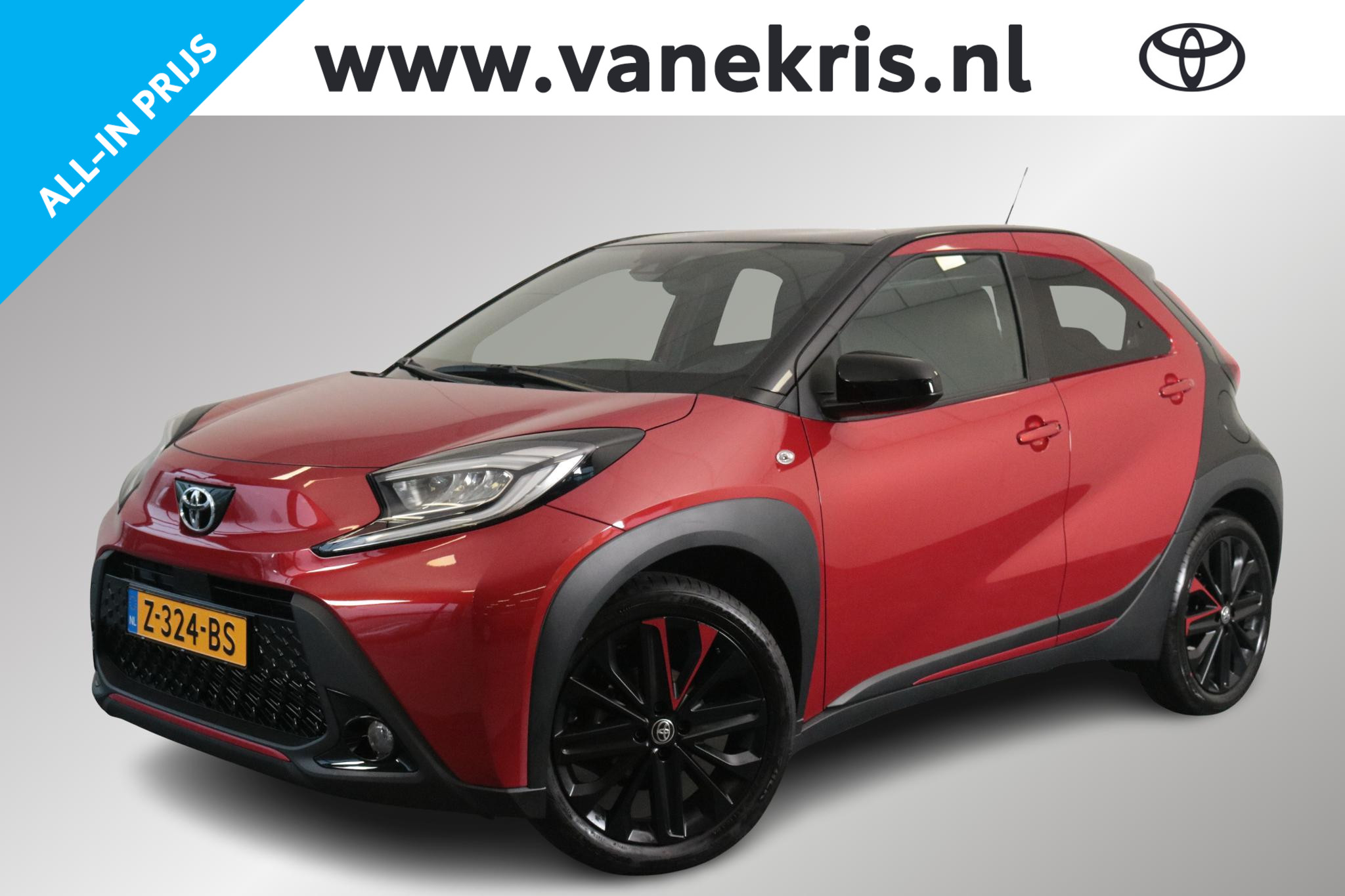 Toyota Toyota Aygo X 1.0 VVT-i MT Pulse, Desingpack 2024 - voorkant
