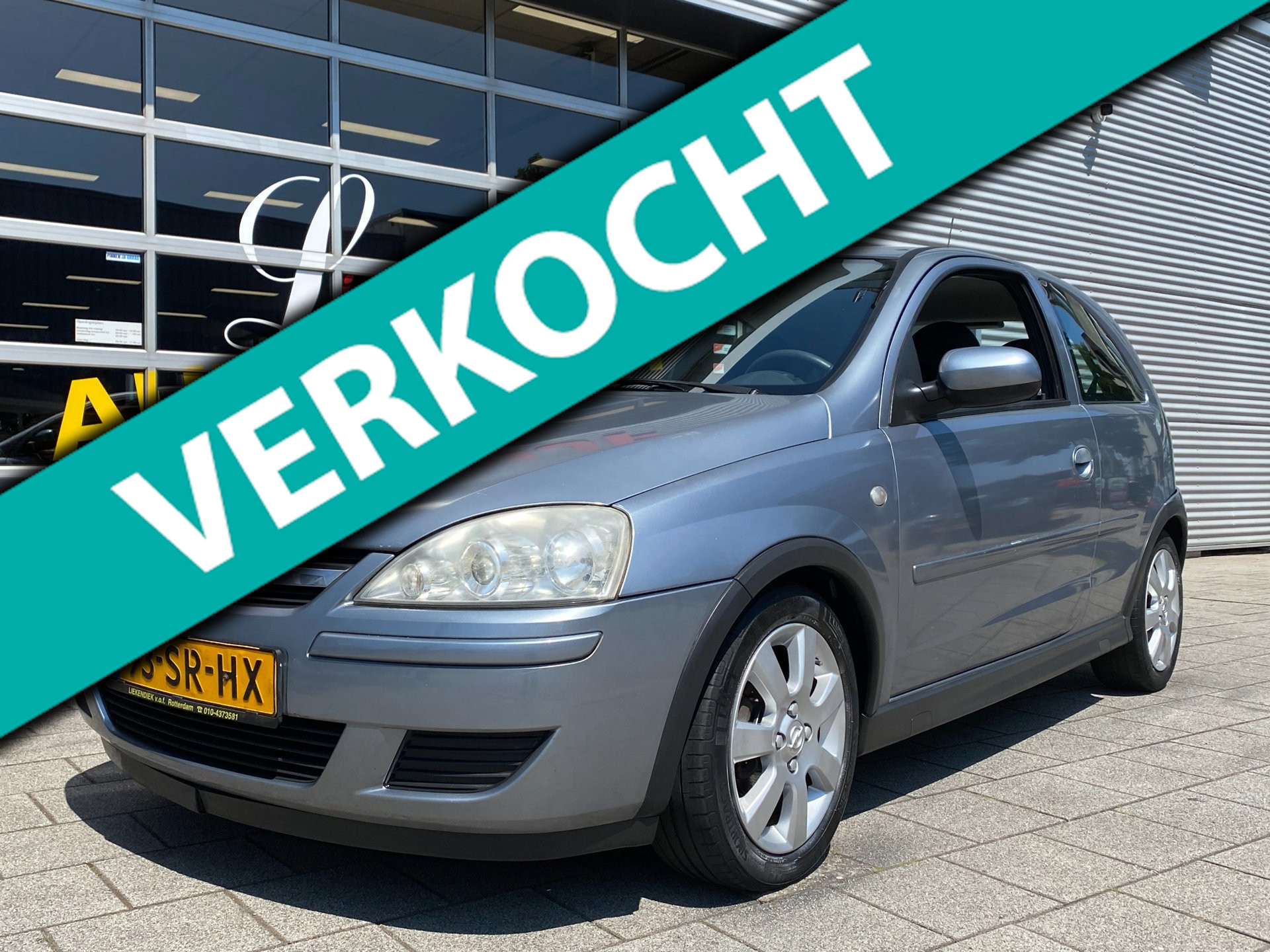 Opel Corsa-c 1.2-16V Silverline - Airco I Sport velgen I Comfort pakket i Nwe APK 07-2027 2006 - voorkant