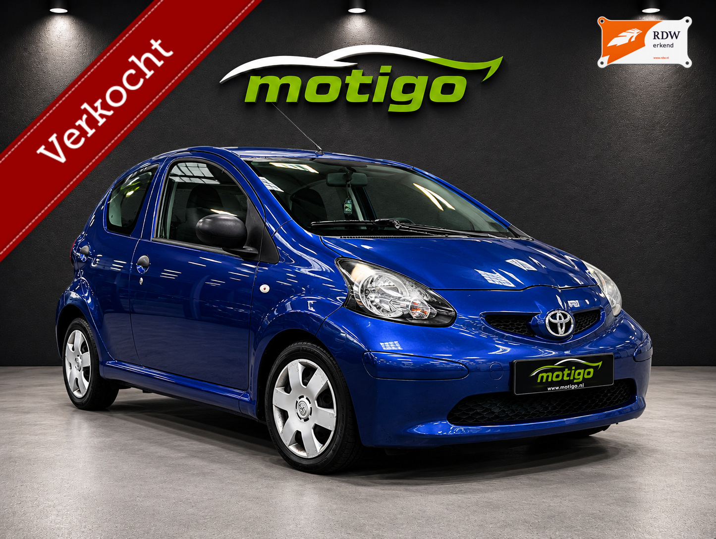 Toyota Toyota Aygo 1.0-12V airco 2008 - voorkant