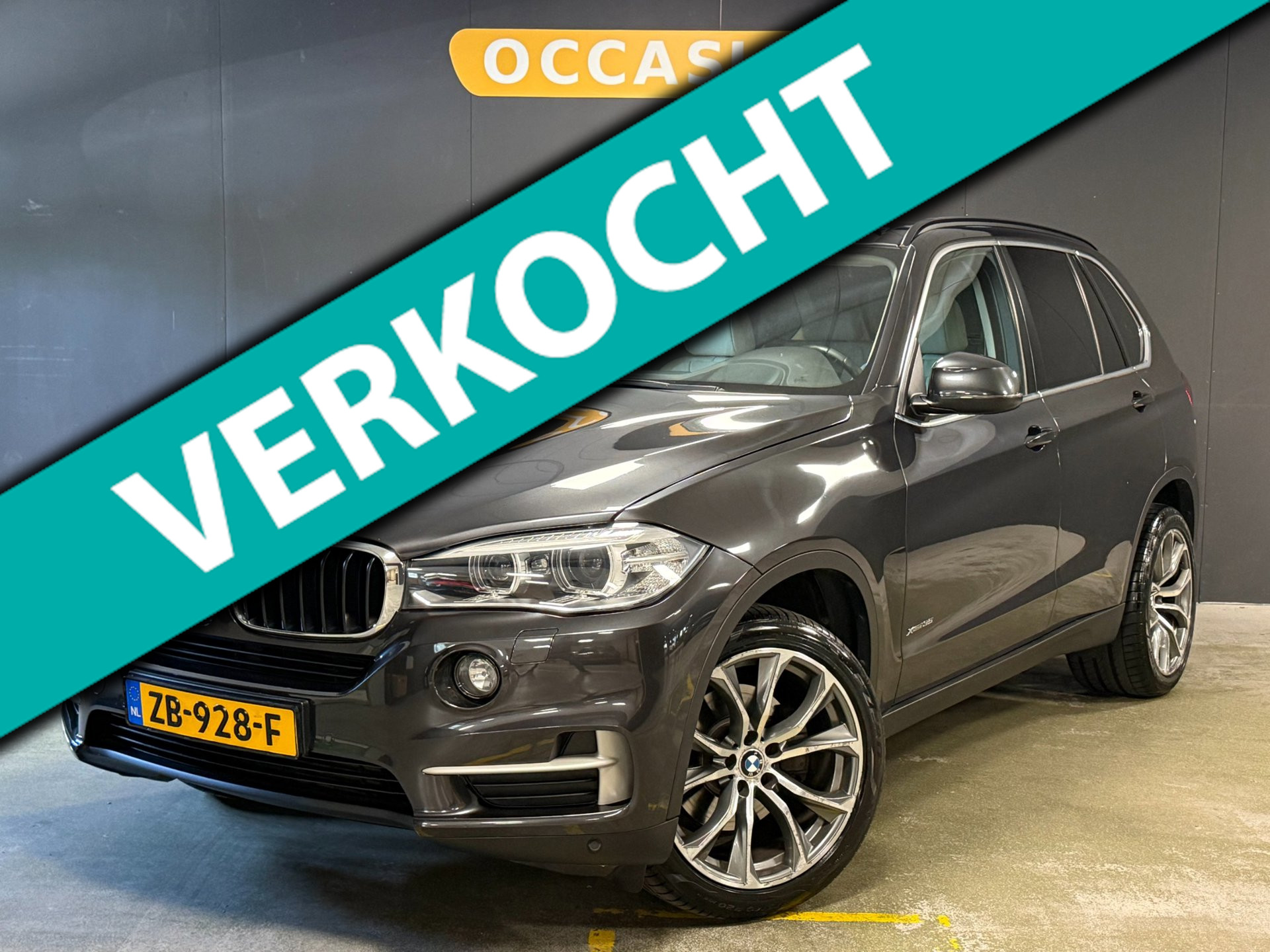 BMW X5 Xdrive35i XDrive35i High Executive|TREKHAAK|LEDER|CRUISE|STOELV|HUD|BLUETOOTH|20INCH| 2014 - voorkant