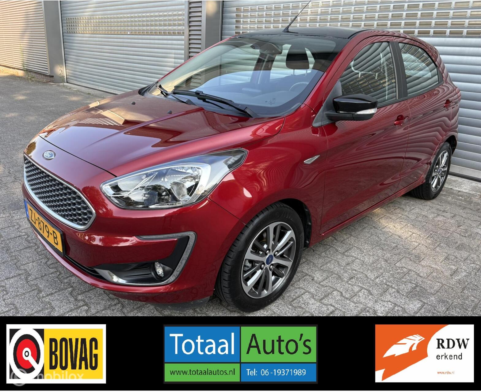 Ford Ka+ 1.2 Trend Ultimate 2019 - voorkant