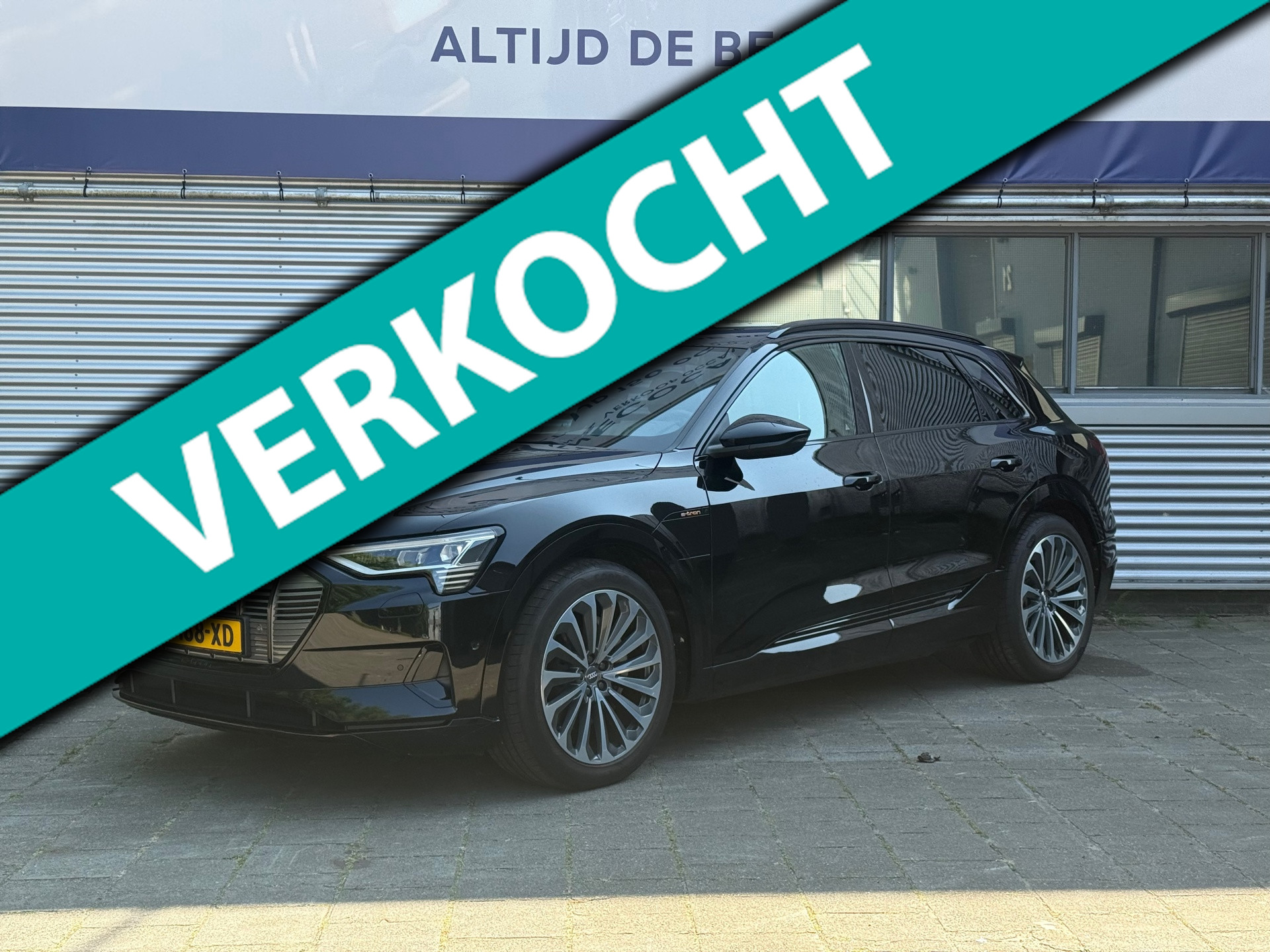Audi Audi E-tron E-tron 55 quattro advanced S Line 95 kWh l Trekhaak l VDOH l Alarm l 2019 - voorkant