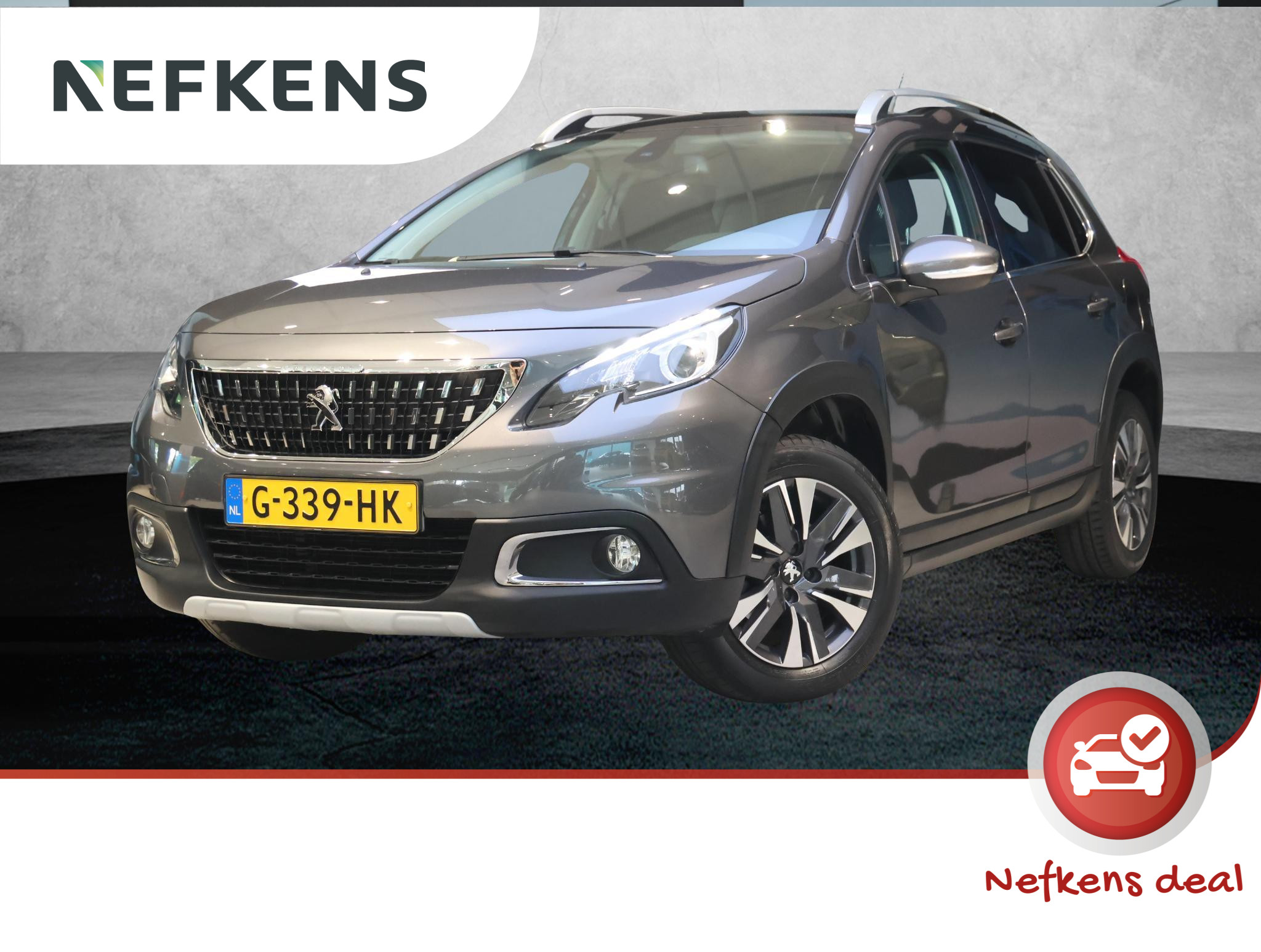 Peugeot 2008 110PK Allure 2019 - voorkant