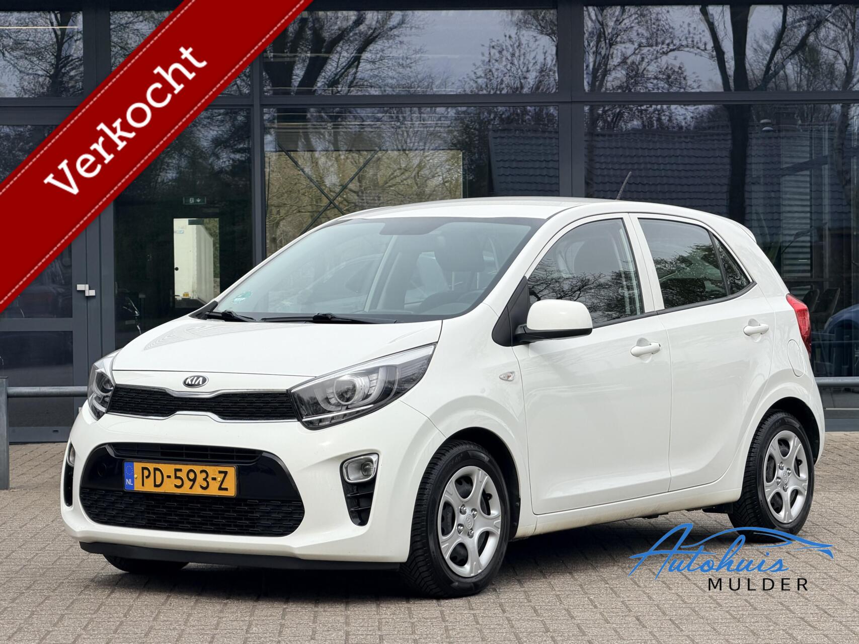 Kia Picanto 1.0 CVVT DynamicPlusLine | Clima | Cruise | Led | Dealer Onderhouden 2017 - voorkant