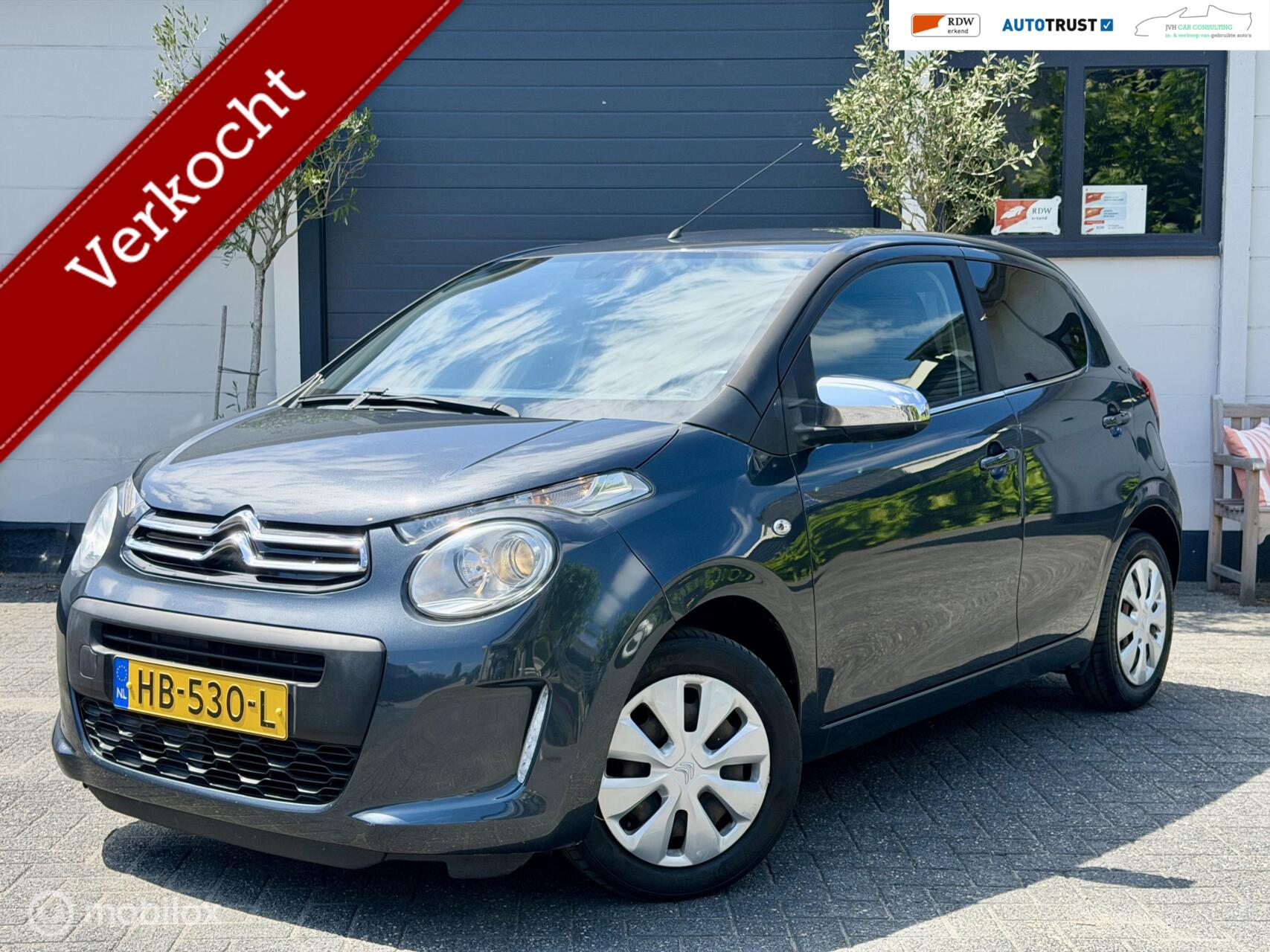 Citroen C1 1.0 e-VTi Feel|RIJKLAAR|CARPLAY|AC|GARANTY|HISTOR 2015 - voorkant