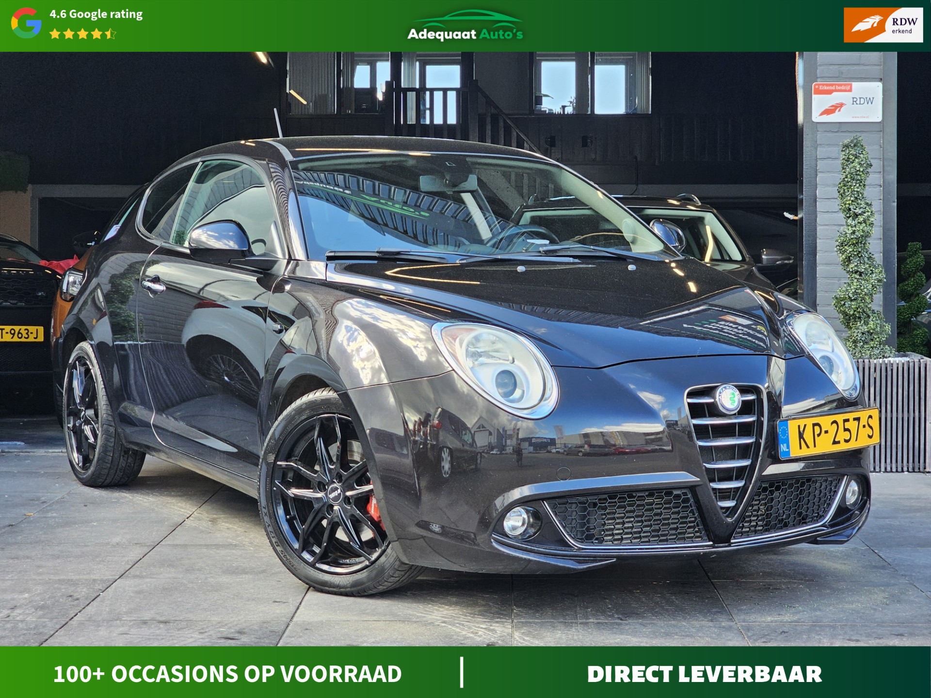 Alfa Romeo Alfa Mito 1.4 T|Airco|El.Ramen|PDC|DNA|Cruise|APK 2008 - voorkant