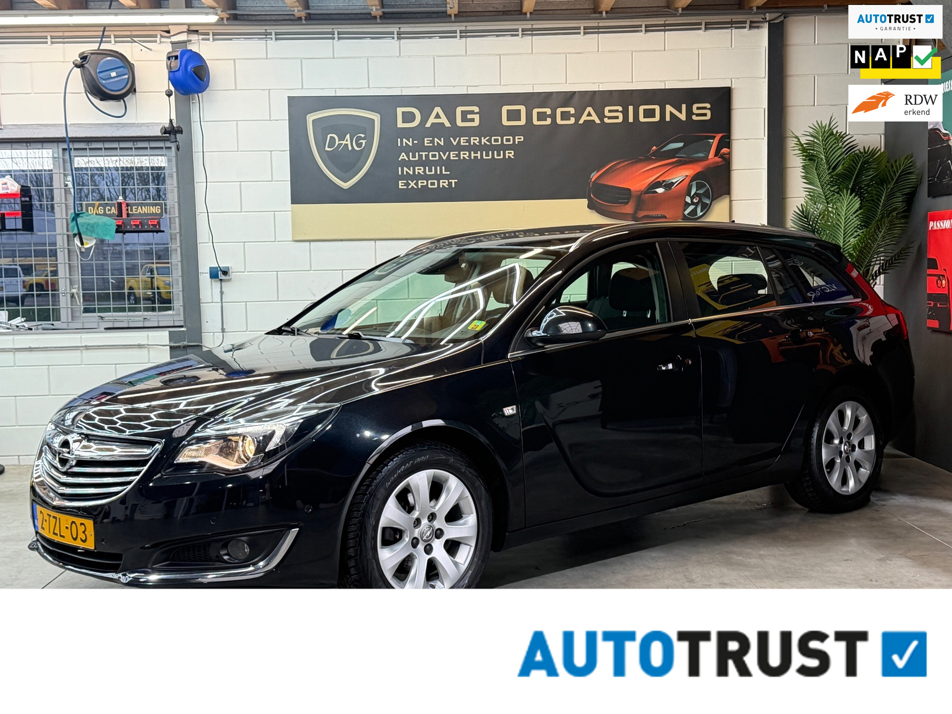 Opel Insignia Sports Tourer 1.4 T EcoFLEX CAMERA|NAVI|CRUISE|PDC|LED 2014 - voorkant