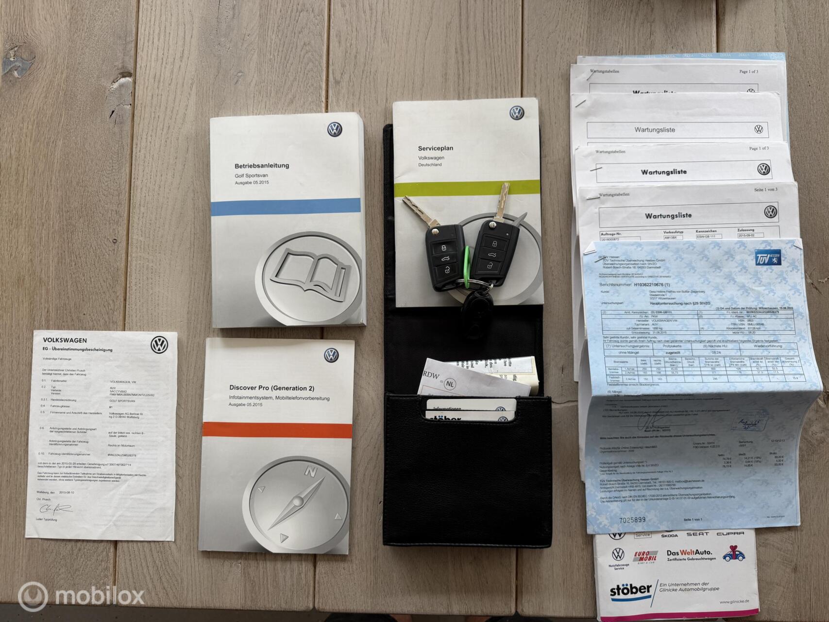 Foto van Volkswagen Golf Sportsvan