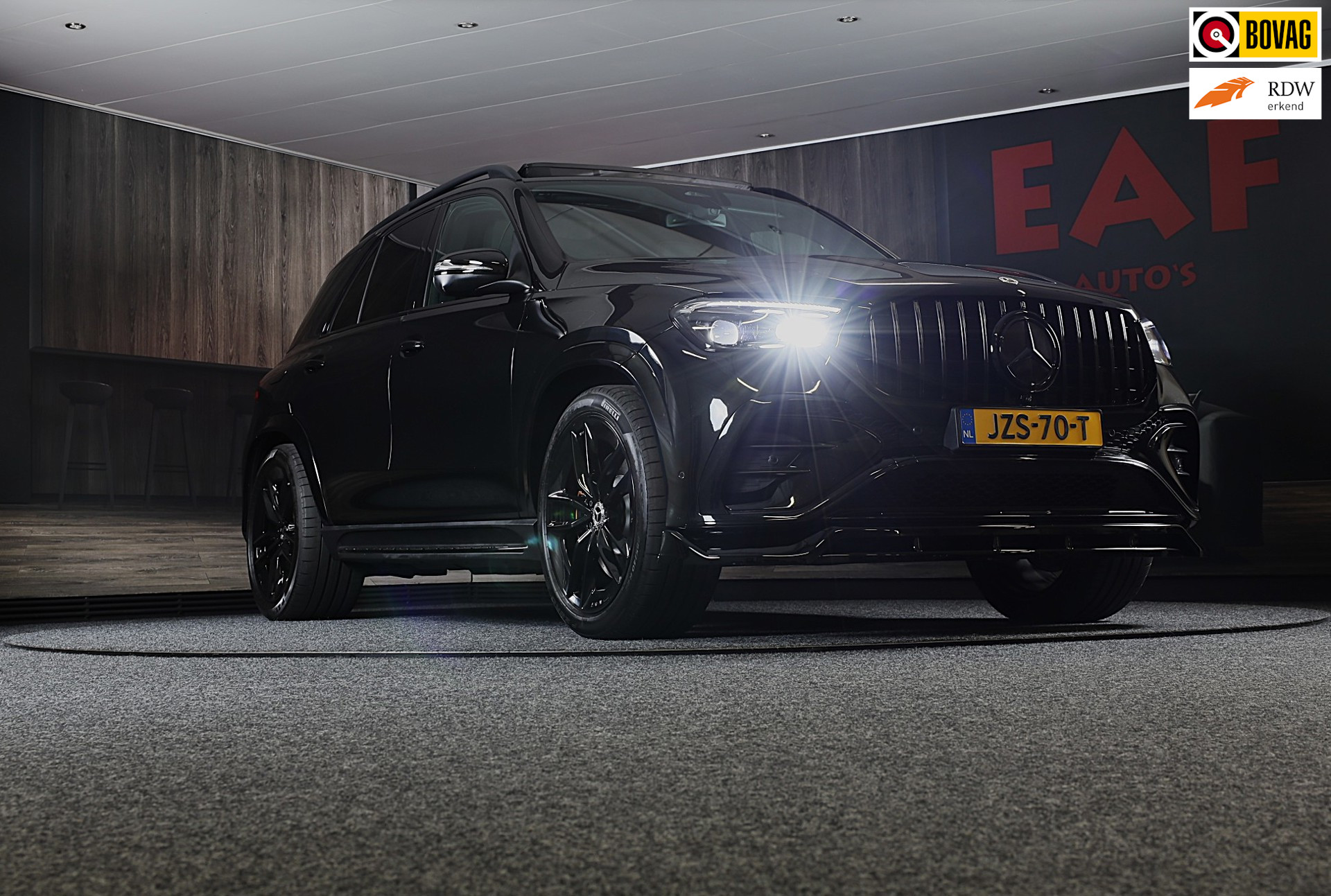 Mercedes-Benz Gle 400 e 4MATIC AMG 63 Look / Memory / Acc / Lane Assist / Burmester / Leder / Head Up / 22 Inch 2025 - voorkant