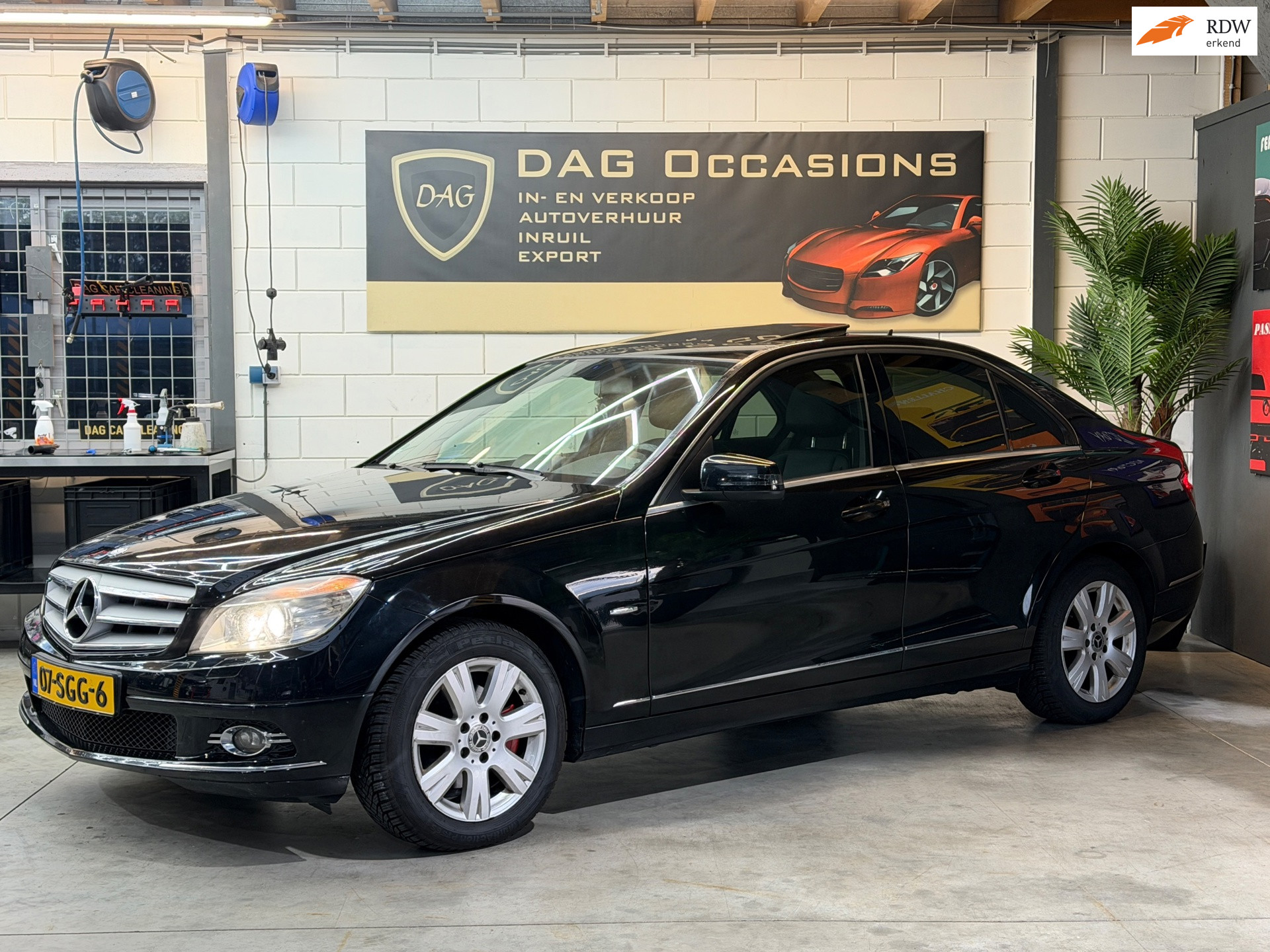 Mercedes-Benz C 220 CDI 220 CDI CAMERA|CARPLAY|CRUISE|LEER|TREKHAAK 2009 - voorkant