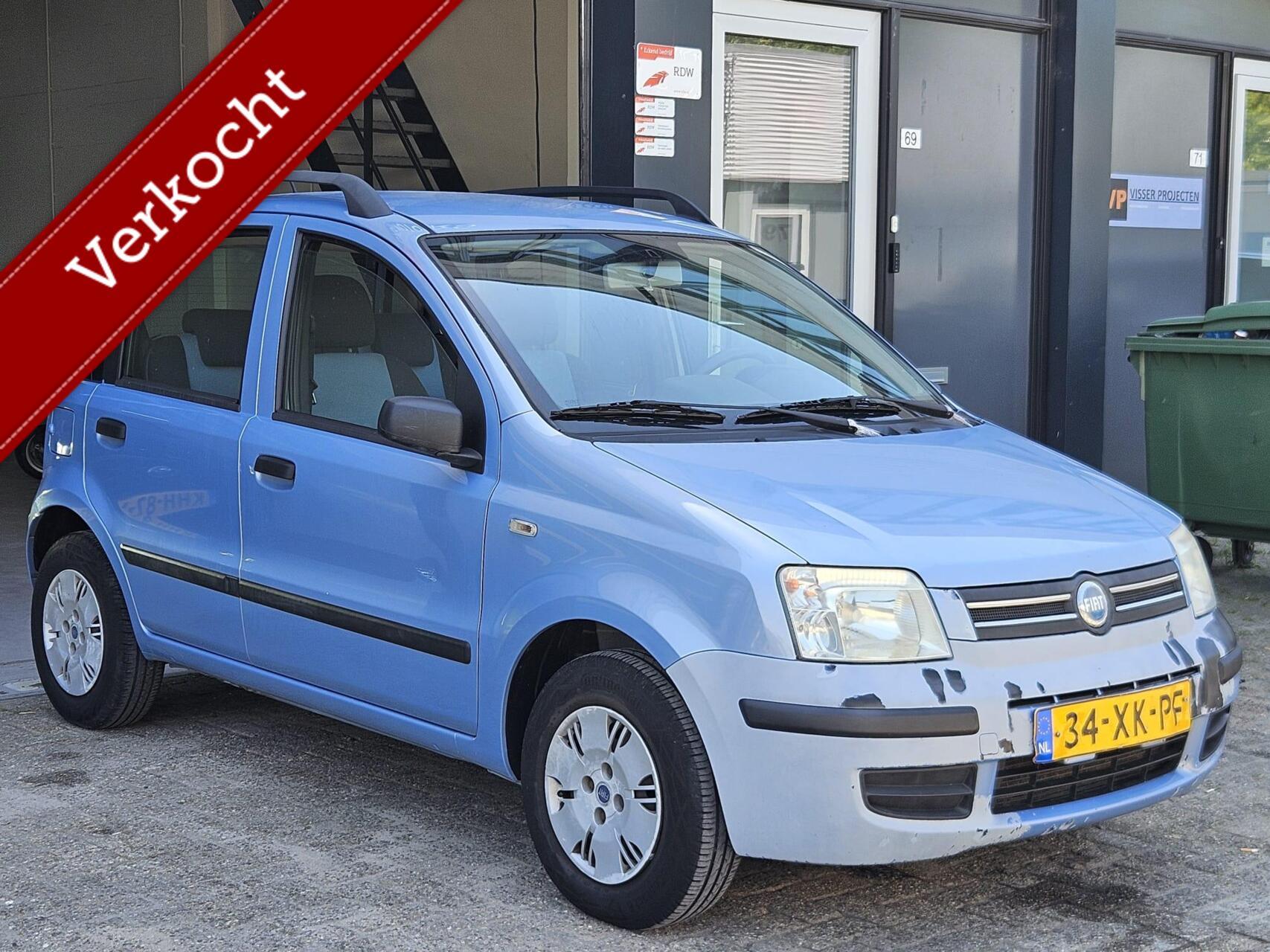 Fiat Fiat Panda 1.2 Dynamic Airco Rijdt en schakelt top 2007 - voorkant