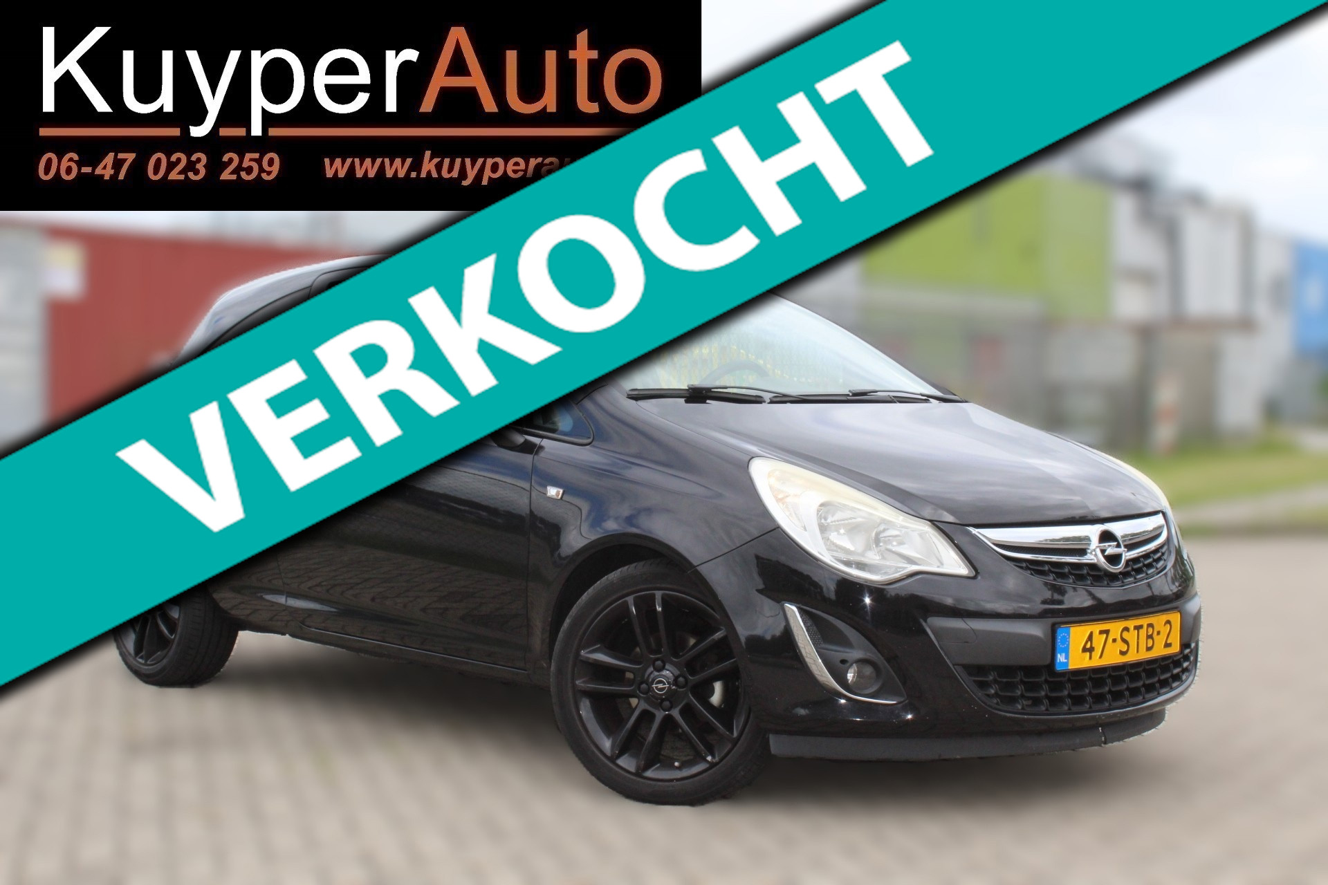 Opel Corsa 1.4-16V Color Edition airco cruise goed onderhouden 2011 - voorkant